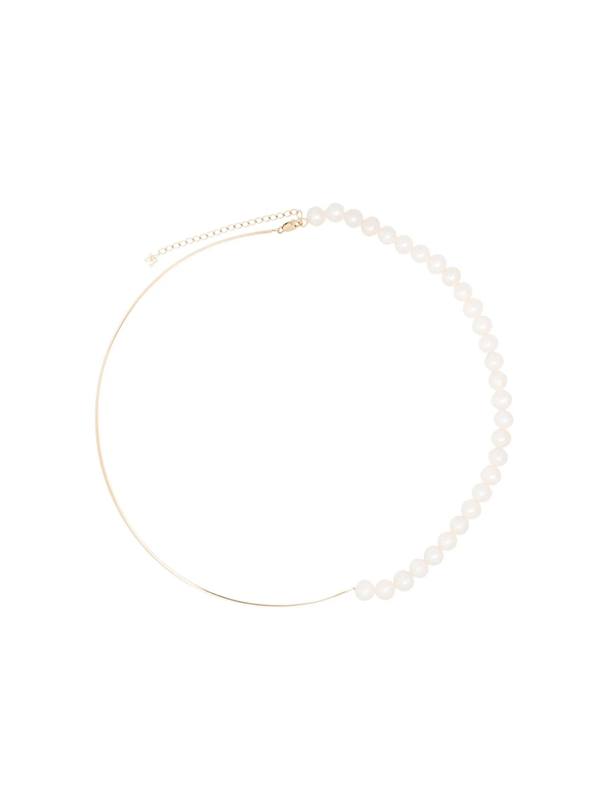 14kt yellow gold Not Your Mother's Pearl necklace