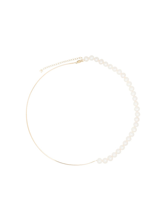 14kt yellow gold Not Your Mother's Pearl necklace