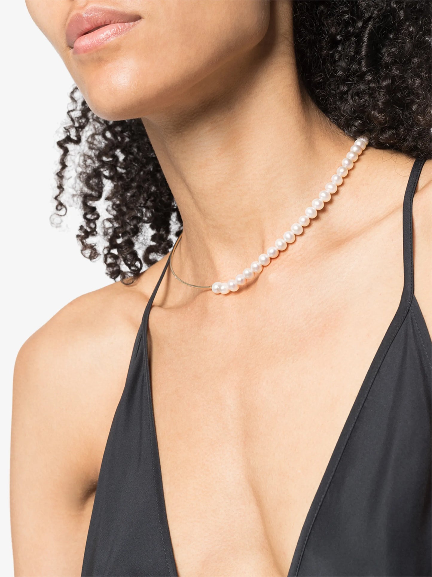 14kt yellow gold Not Your Mother's Pearl necklace
