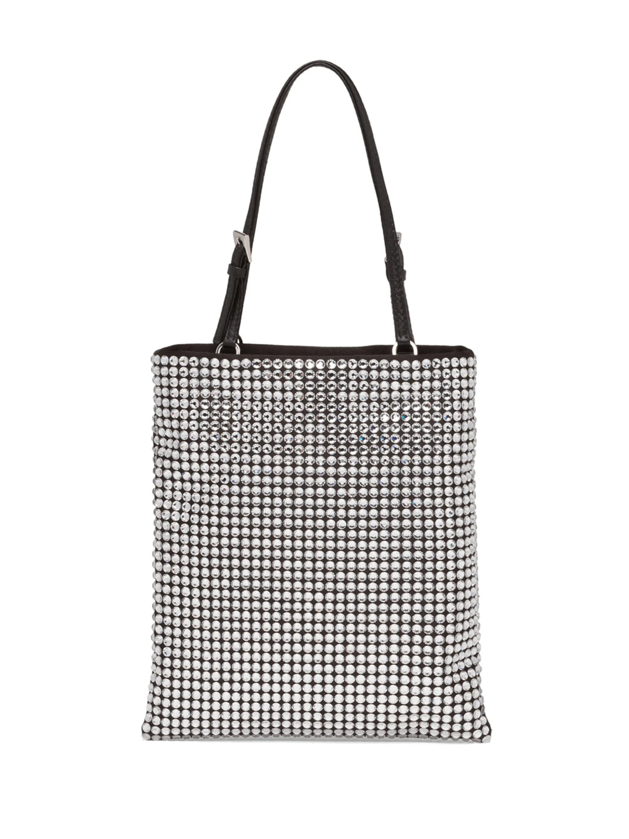 crystal-embellished tote