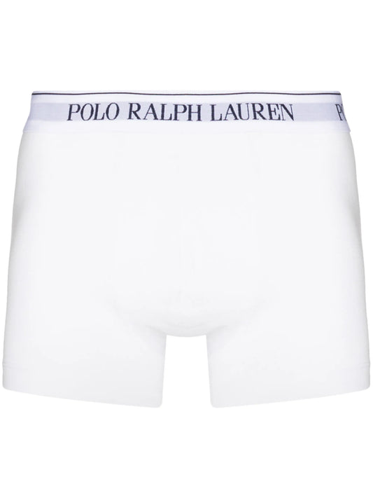 3 pack logo print trunks