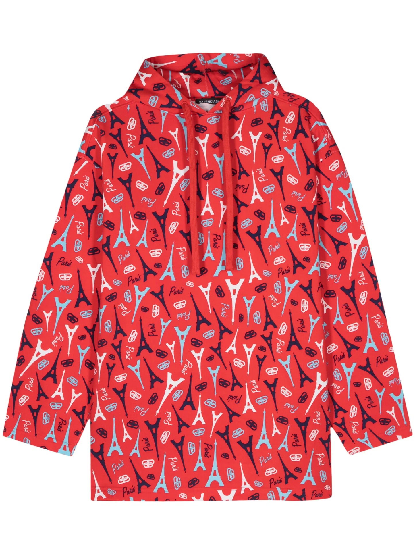 graphic-print hoodie