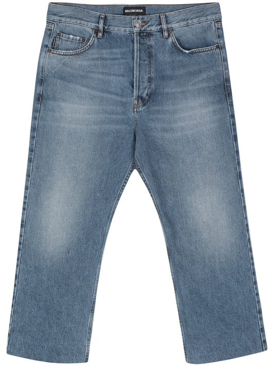 cropped jeans