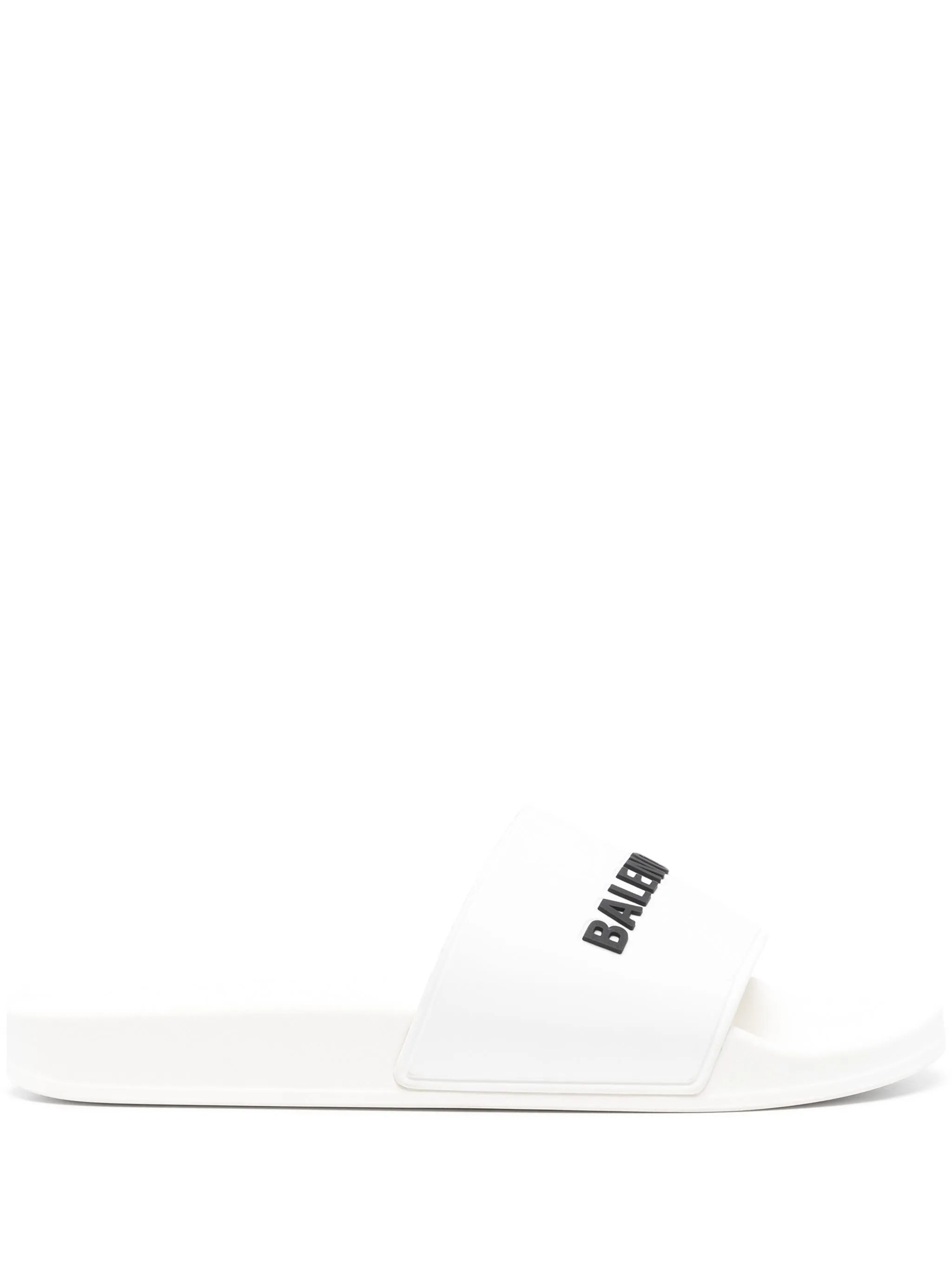 logo-embossed pool slides