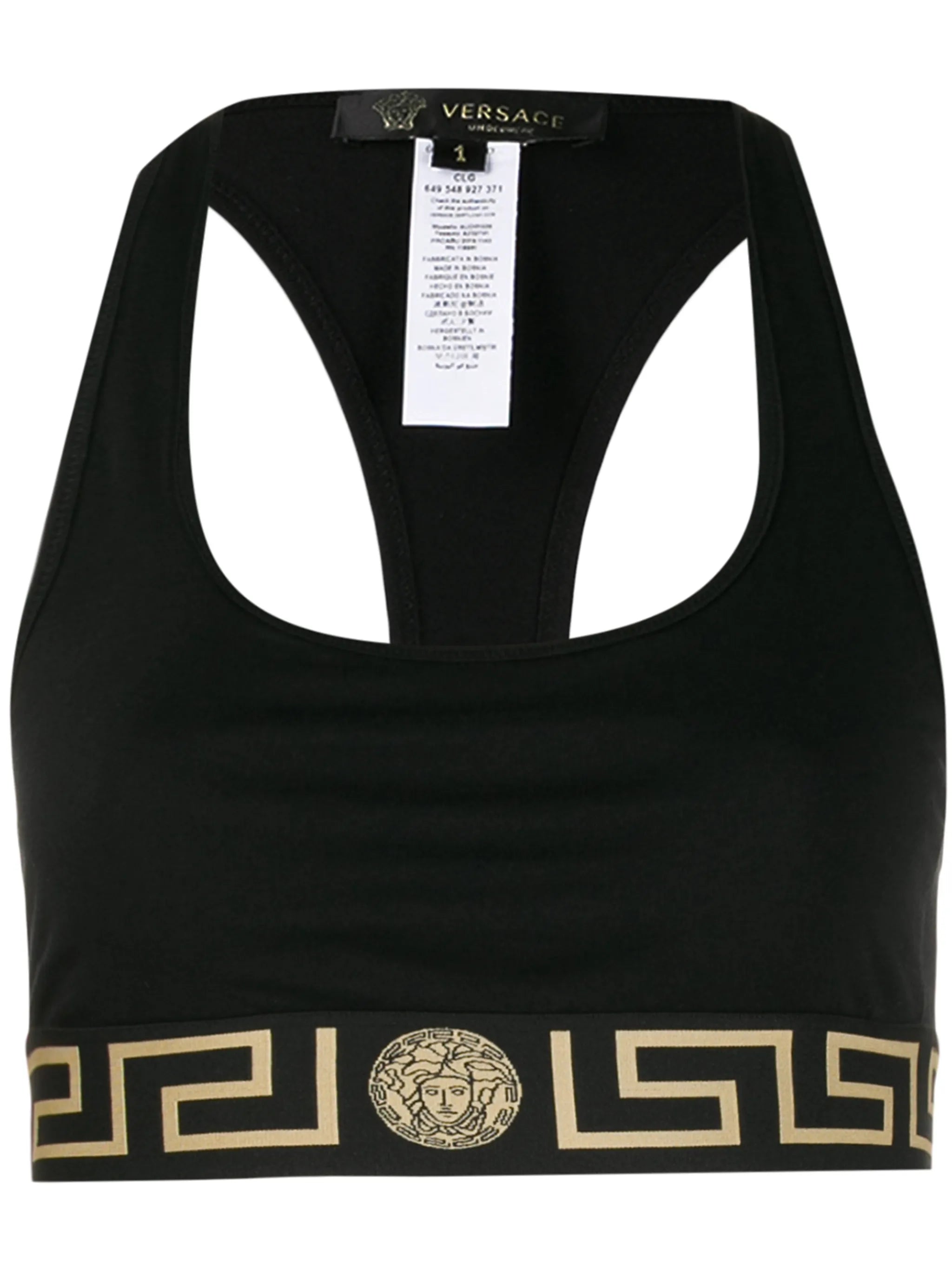 Greca Border bralette