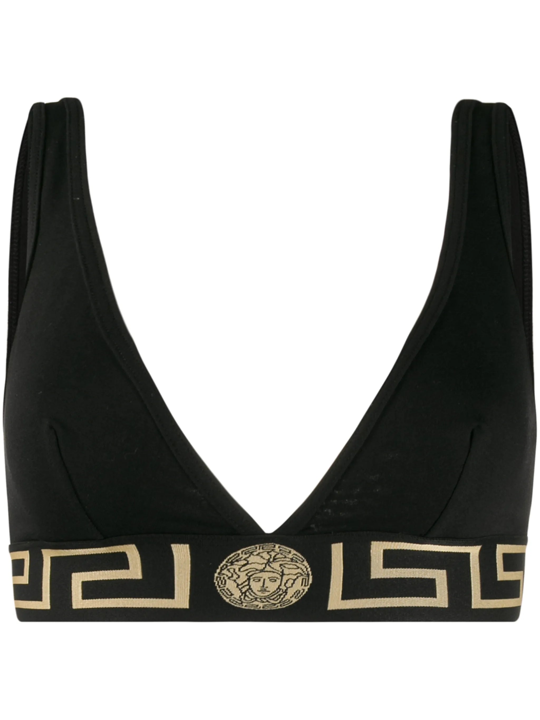 Greca Border triangle bralette
