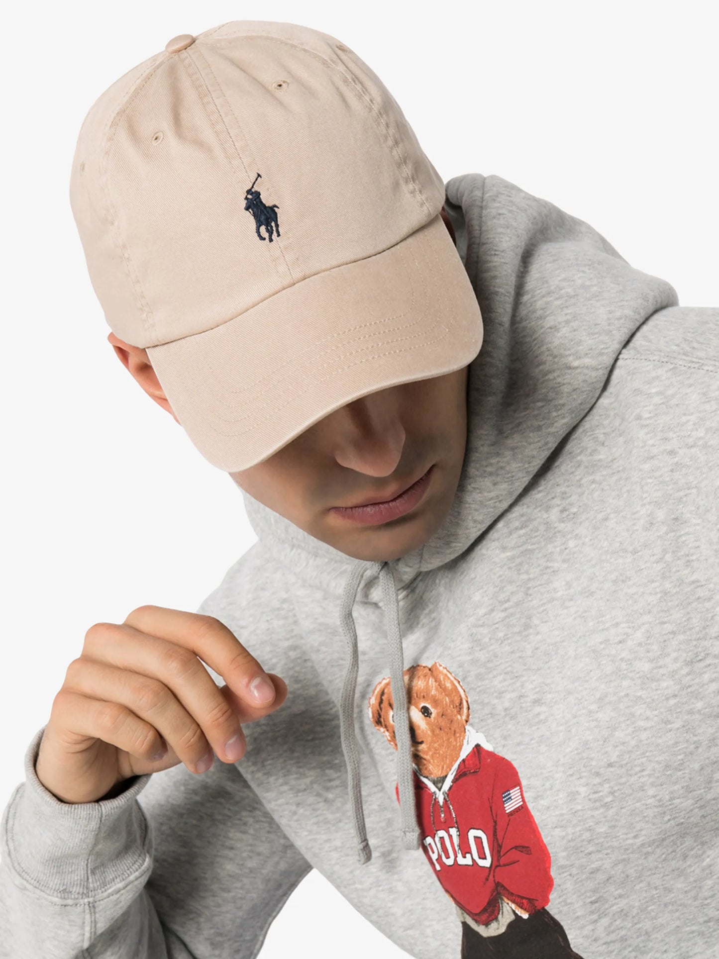 Iconic logo-embroidered cotton baseball cap