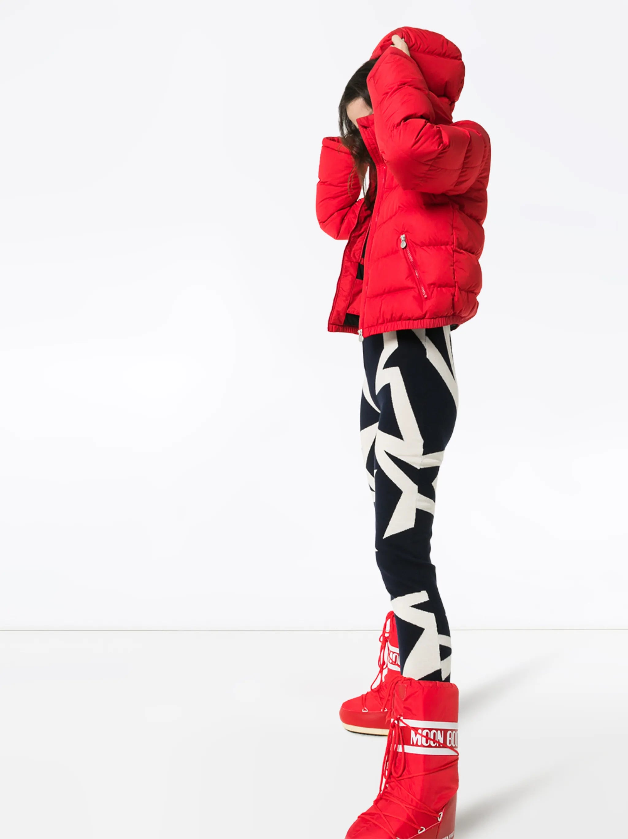 polar puffer ski jacket