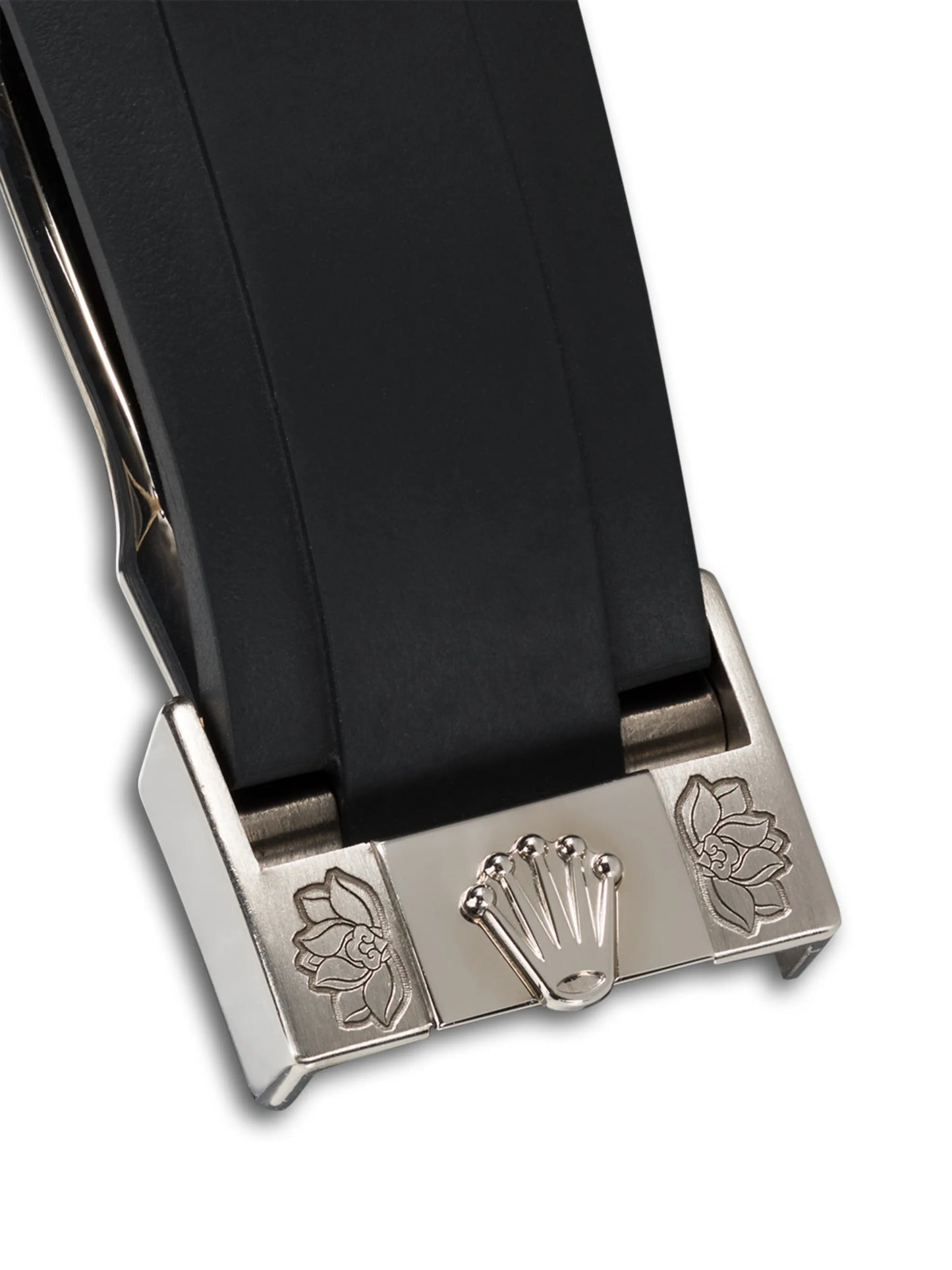 customised pre-owned Rolex Daytona Rainbow engraved 40mm