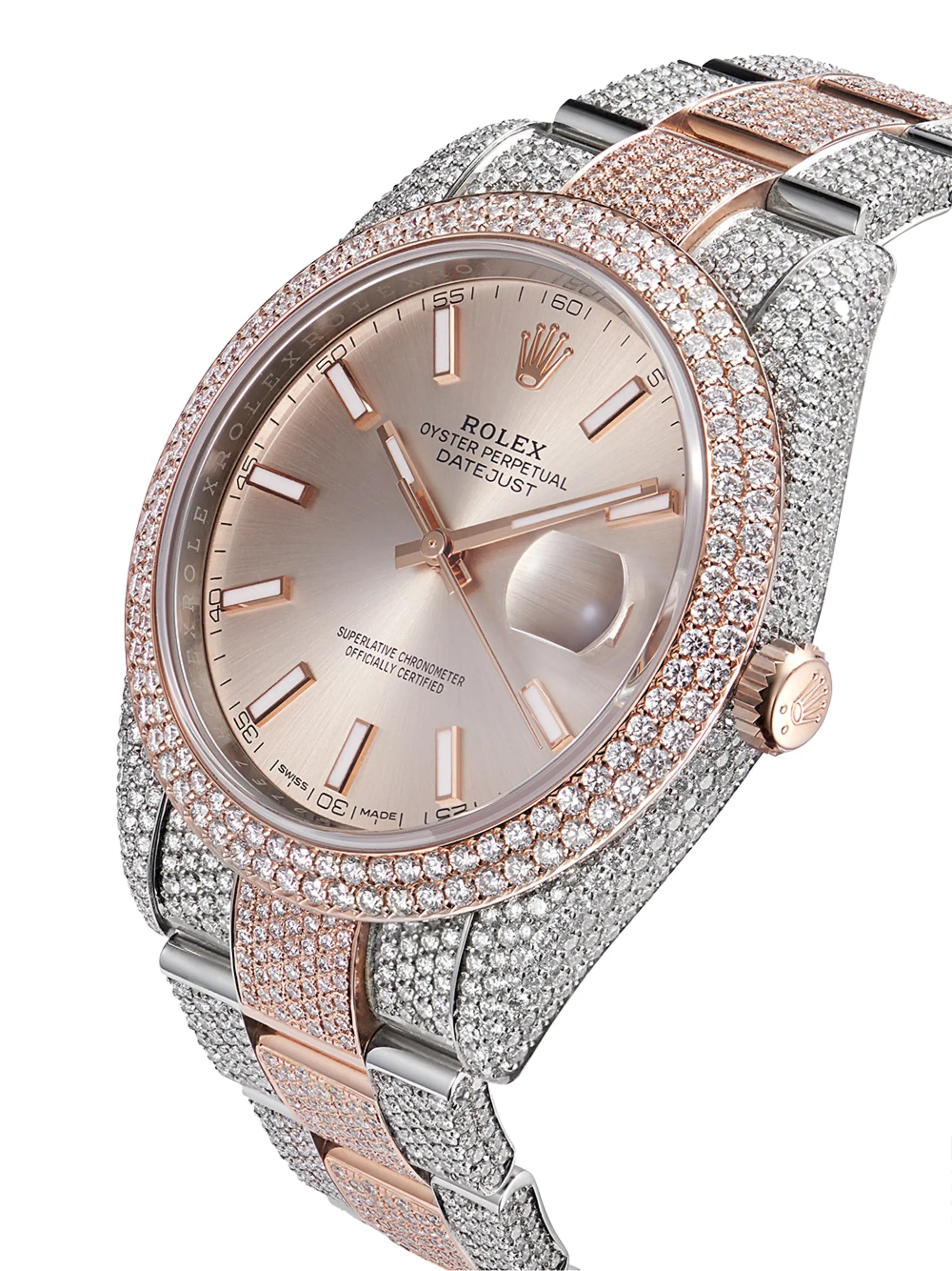 customised Rolex Oyster Perpetual Datejust 41mm