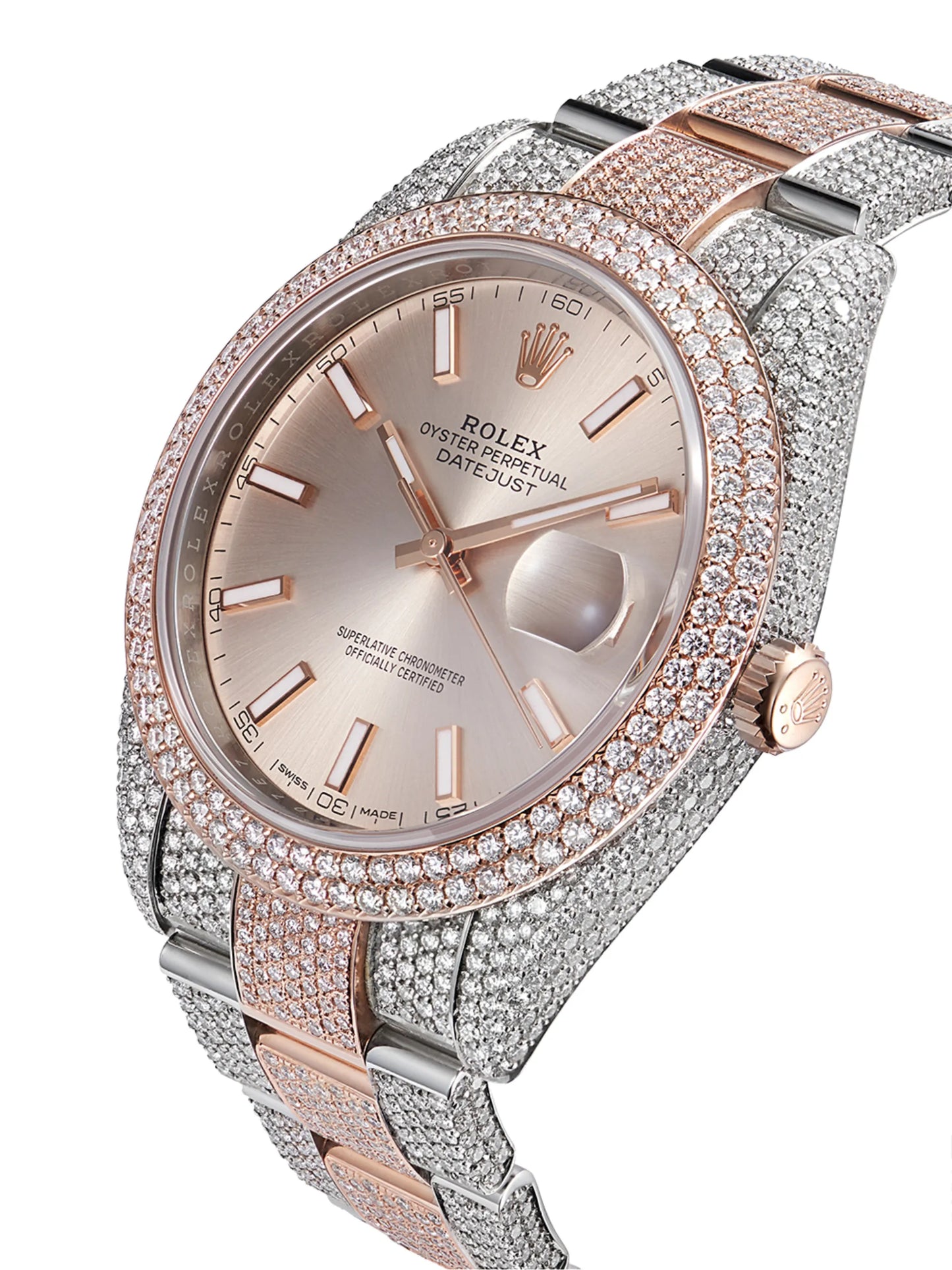 customised Rolex Oyster Perpetual Datejust 41mm