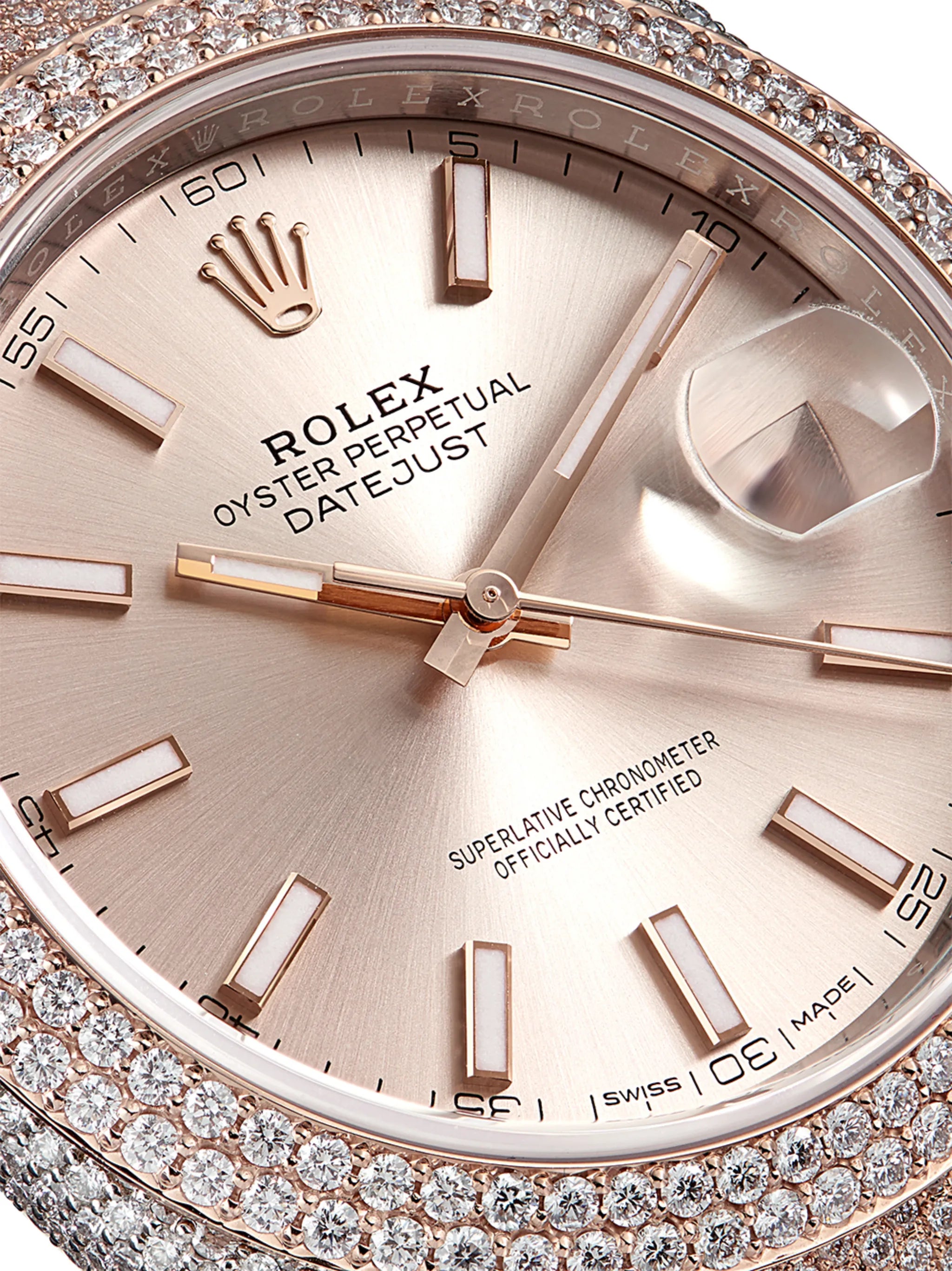 customised Rolex Oyster Perpetual Datejust 41mm