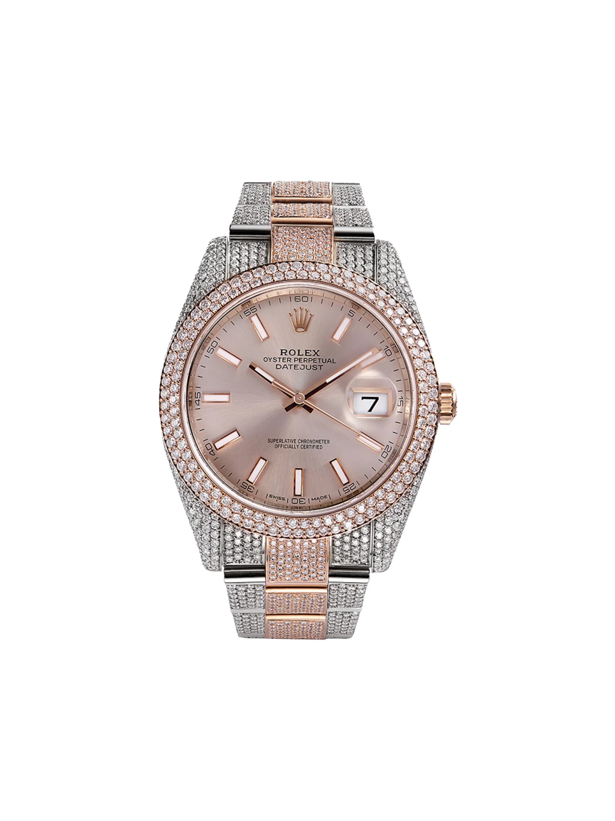 customised Rolex Oyster Perpetual Datejust 41mm