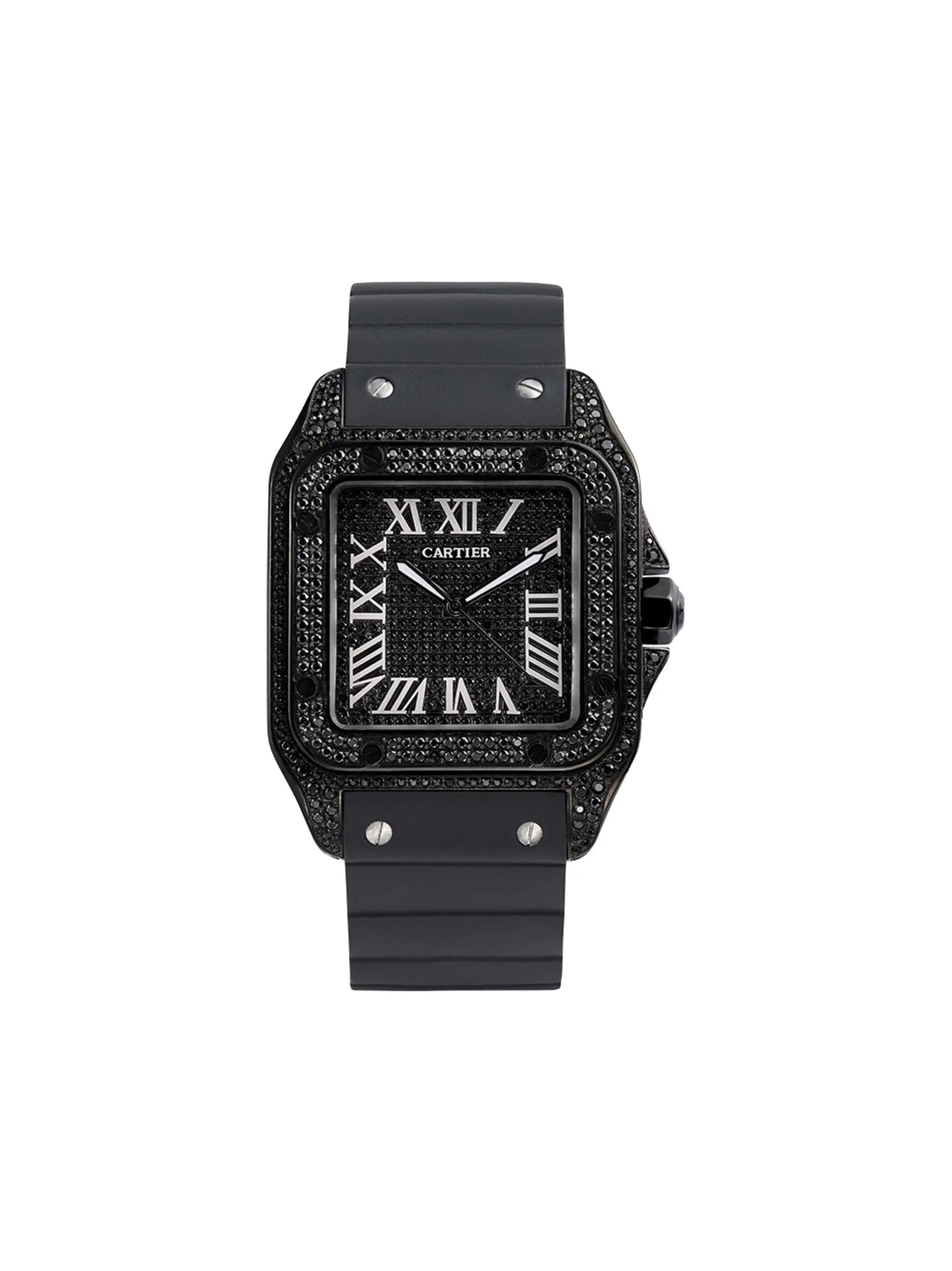Cartier Santos diamond 45mm