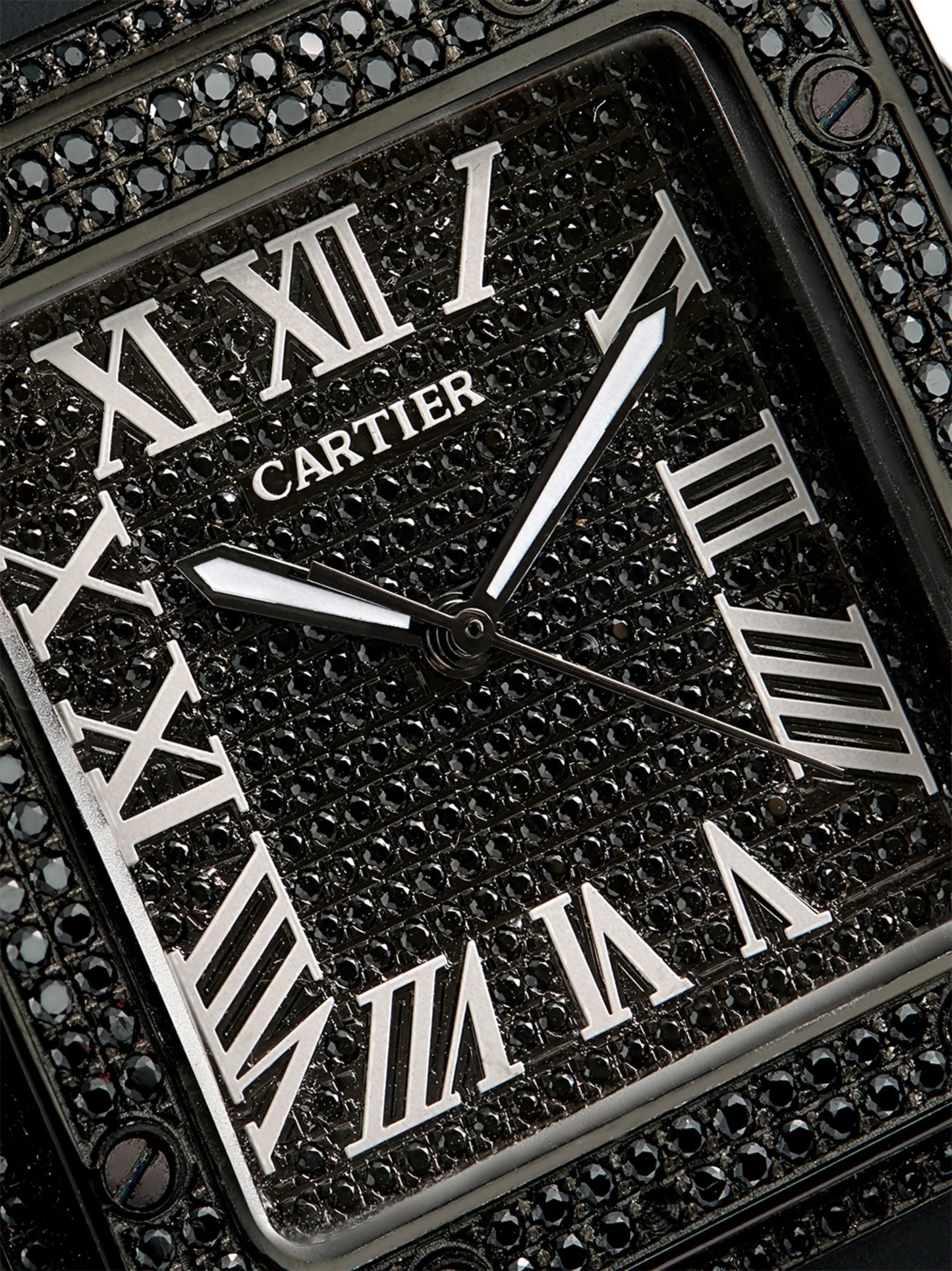 Cartier Santos diamond 45mm