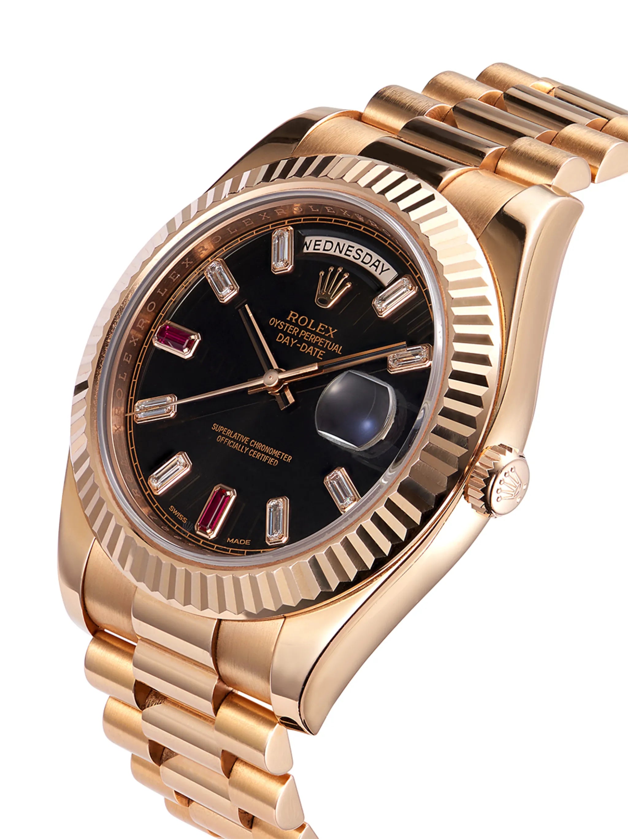 2010 pre-owned Day-Date Ruby 41mm