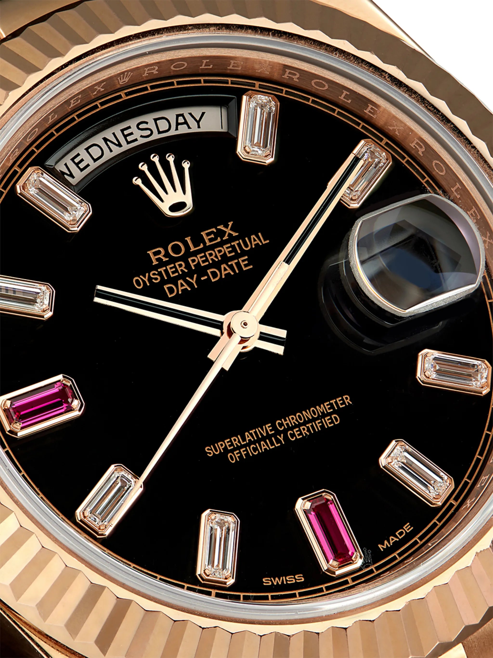2010 pre-owned Day-Date Ruby 41mm