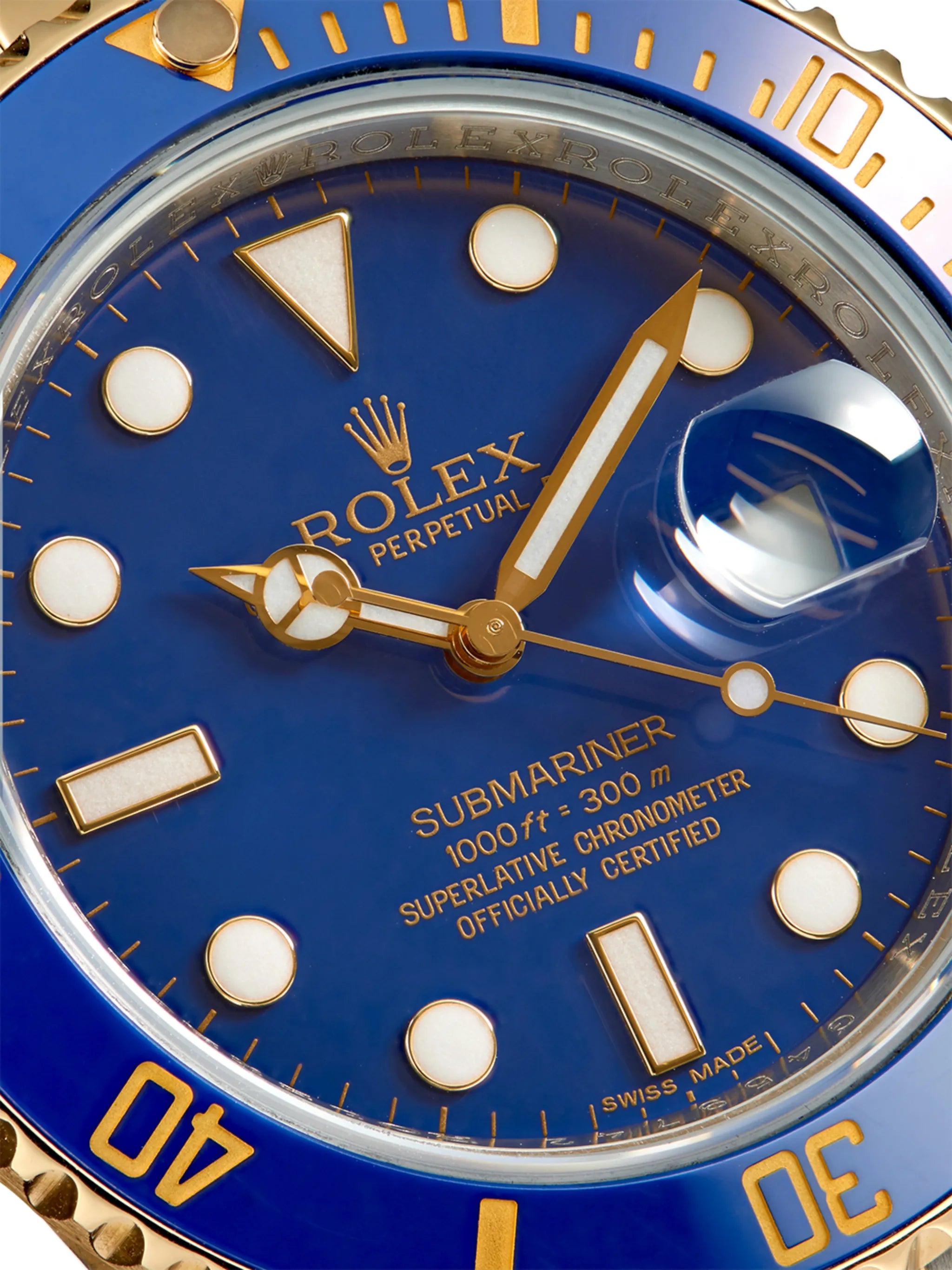 2012 pre-owned stainless steel Rolex Submariner Date 40mm