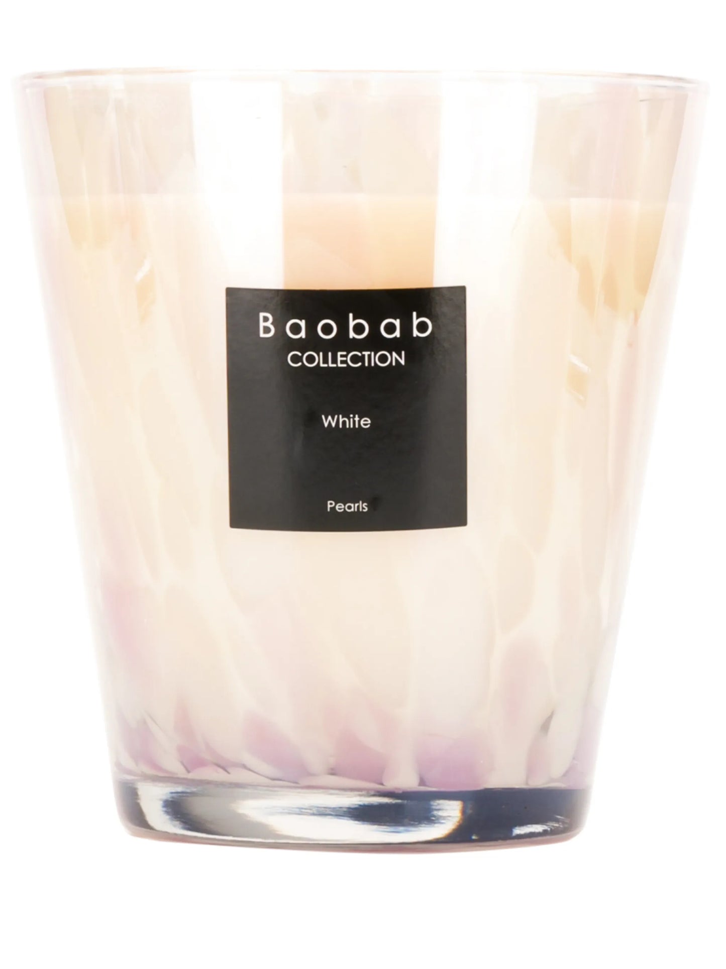 scented candle Pearls white