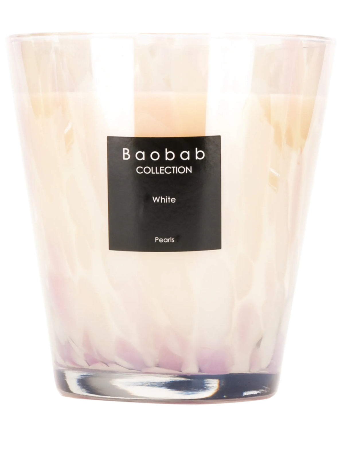 scented candle Pearls white
