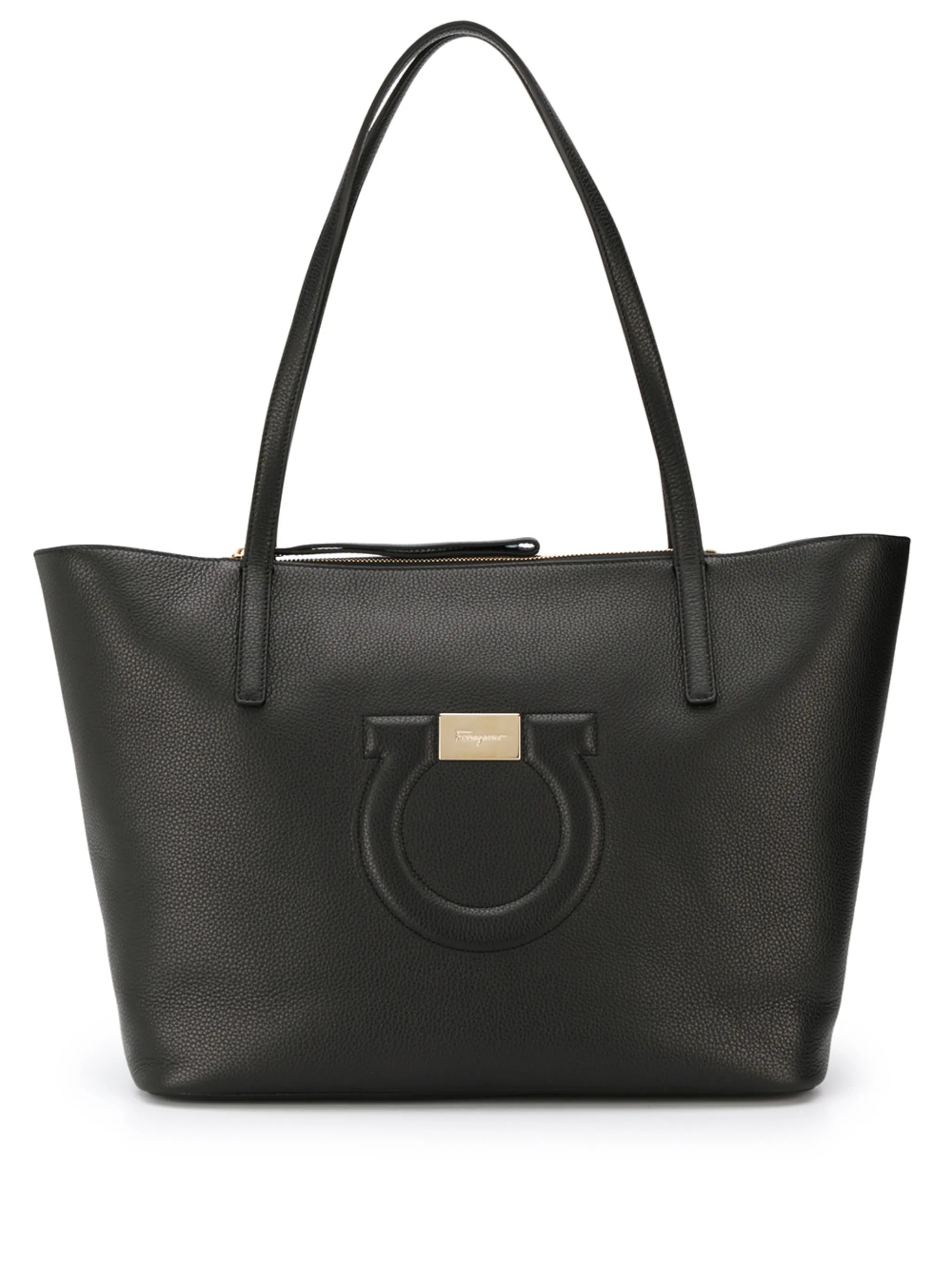 Gancini motif tote bag