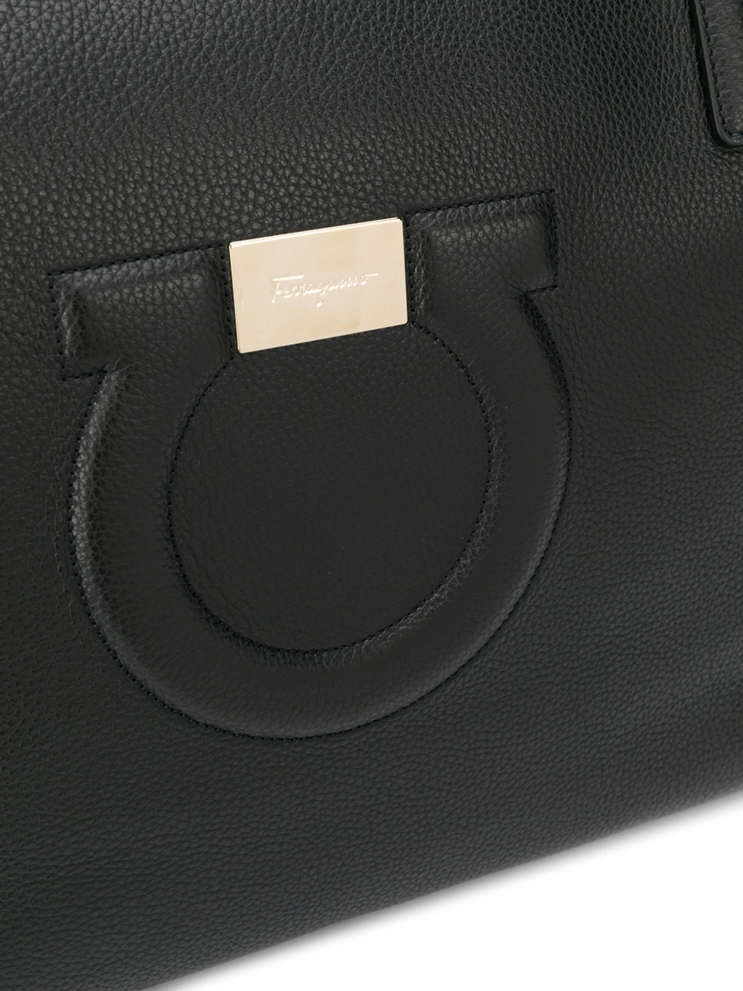 Gancini motif tote bag