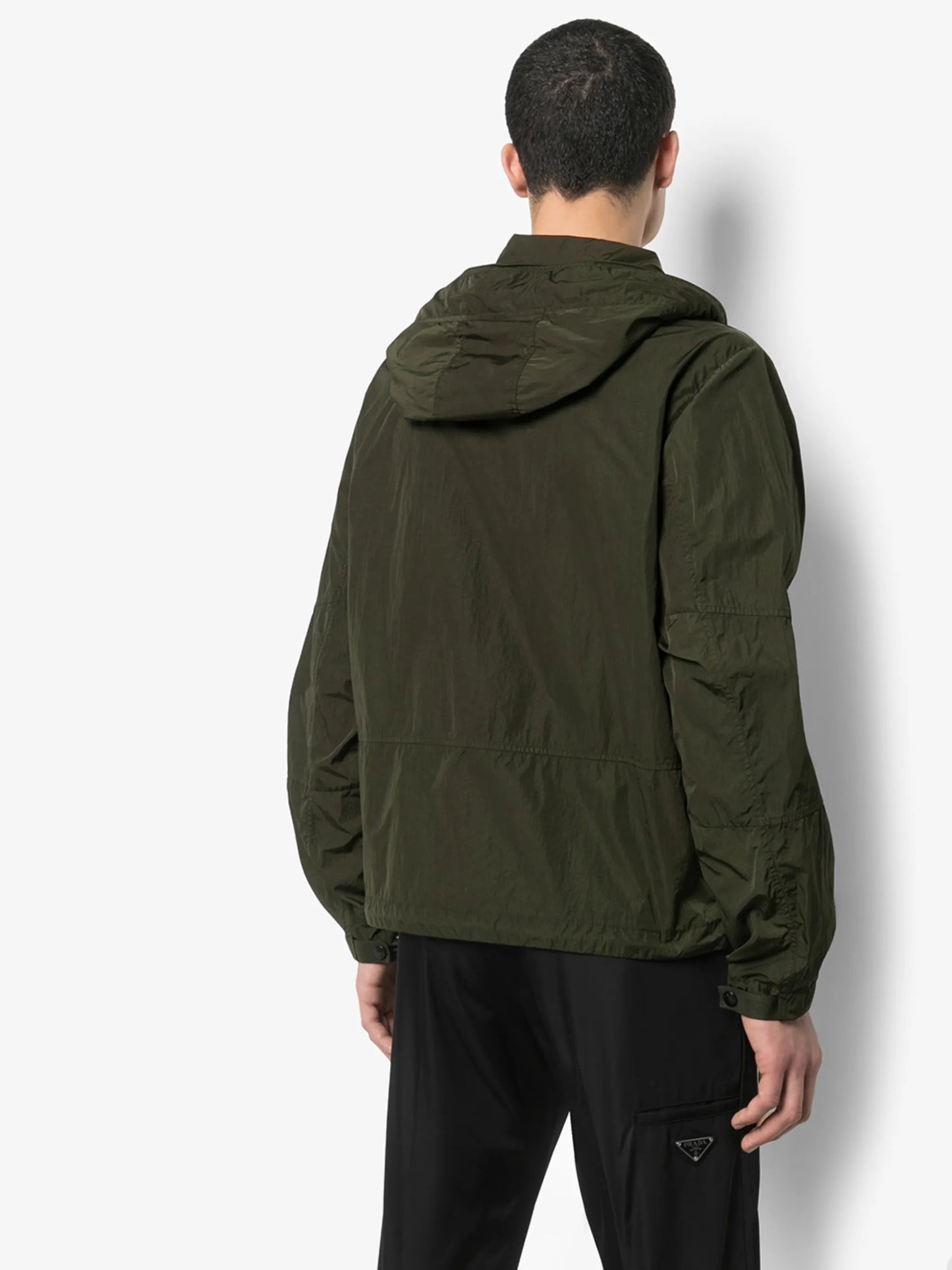 Scie hooded windbreaker