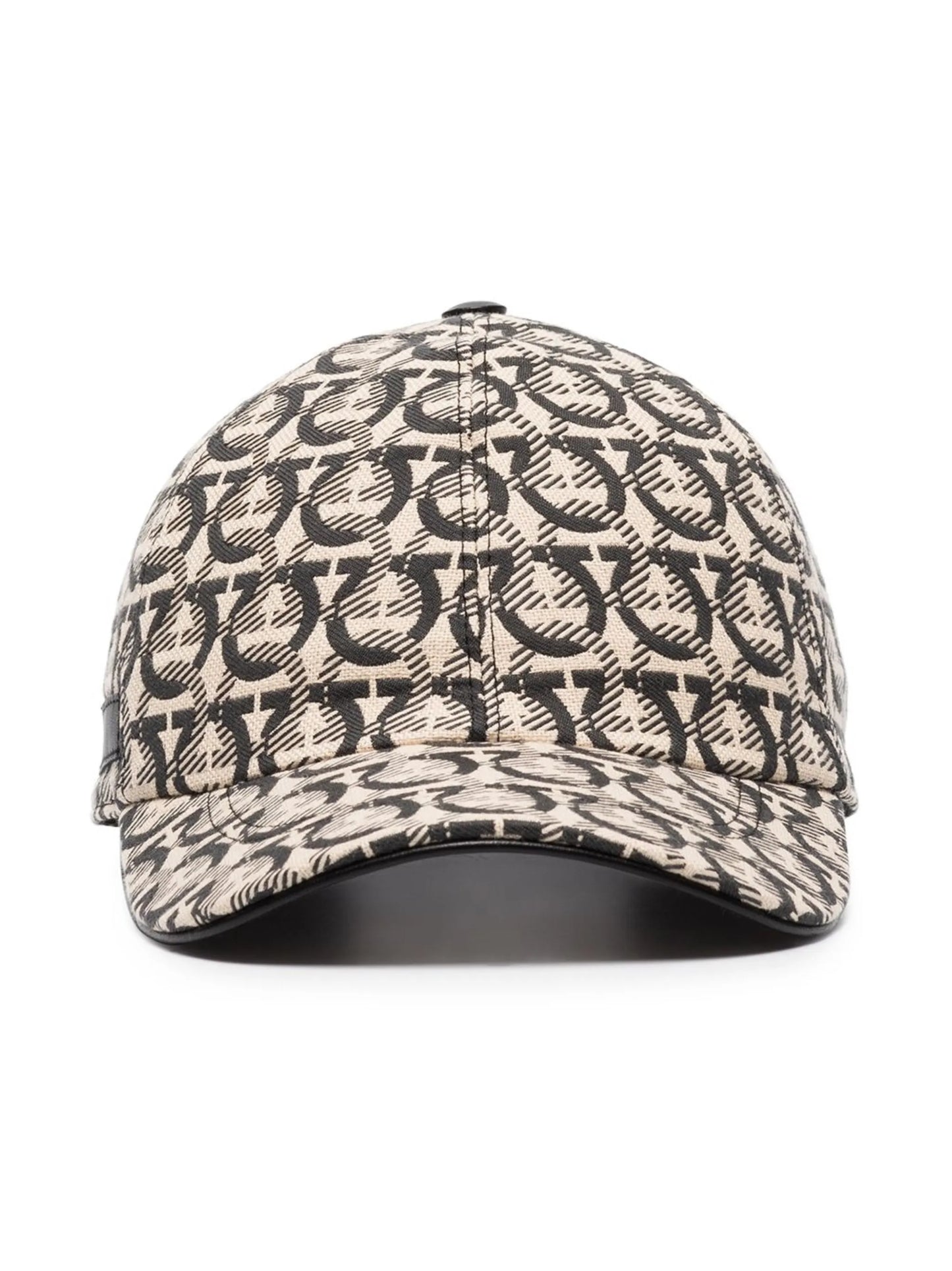 interlocking Gancini print baseball cap