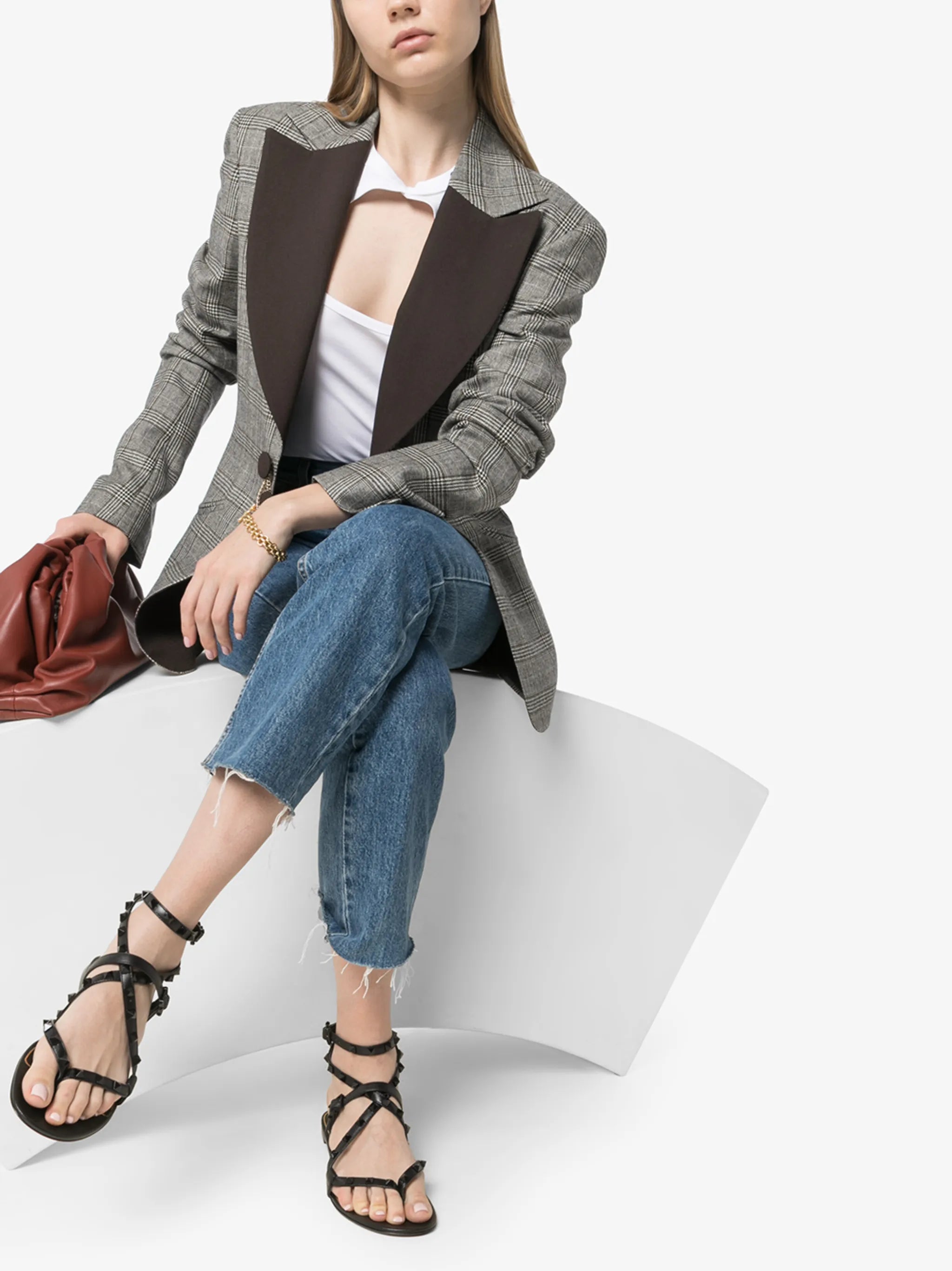 Rockstud flat sandals