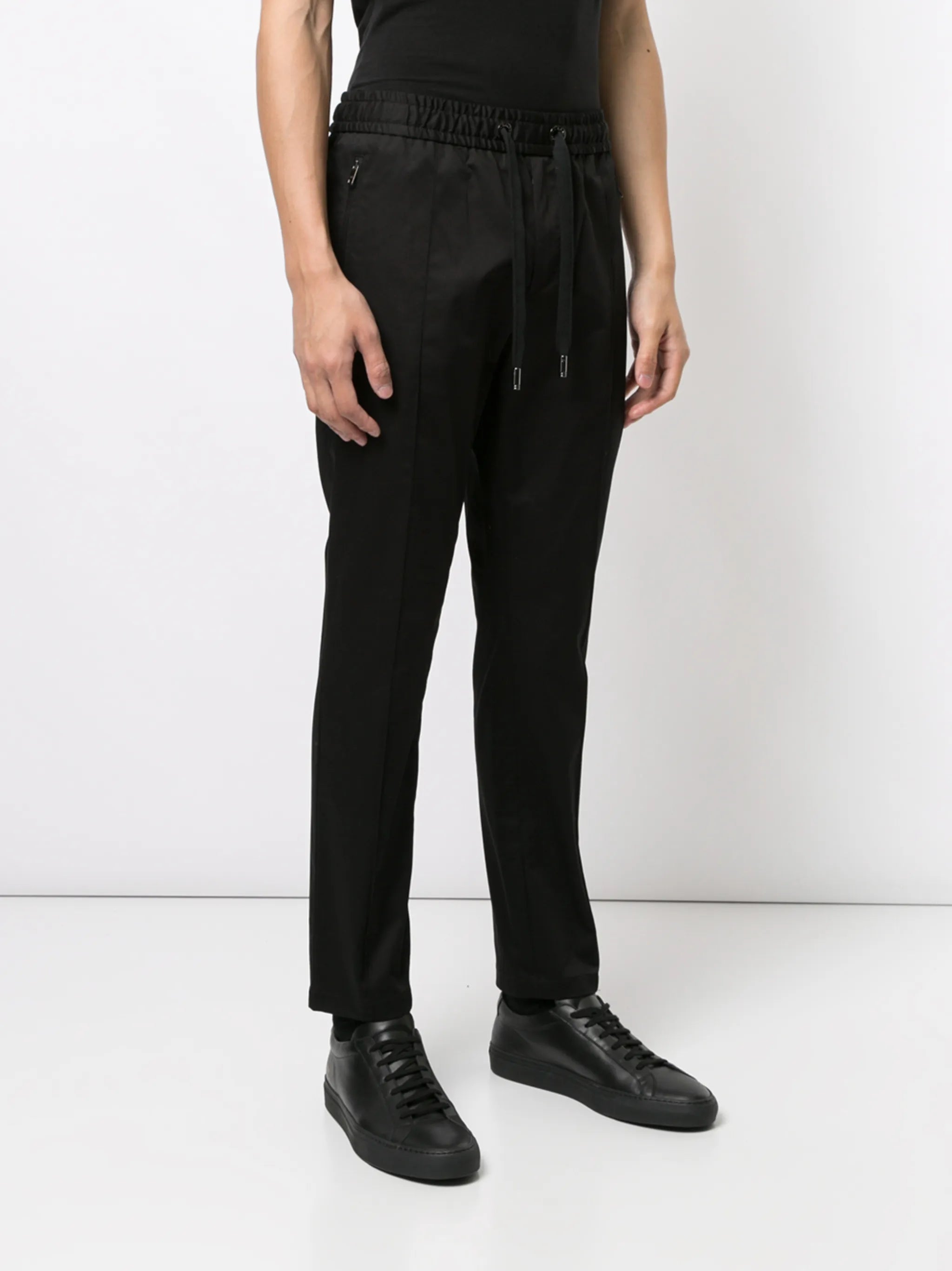logo-tag track pants