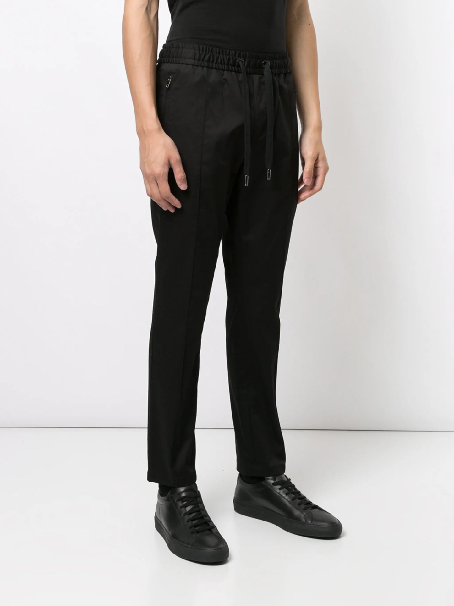 logo-tag track pants