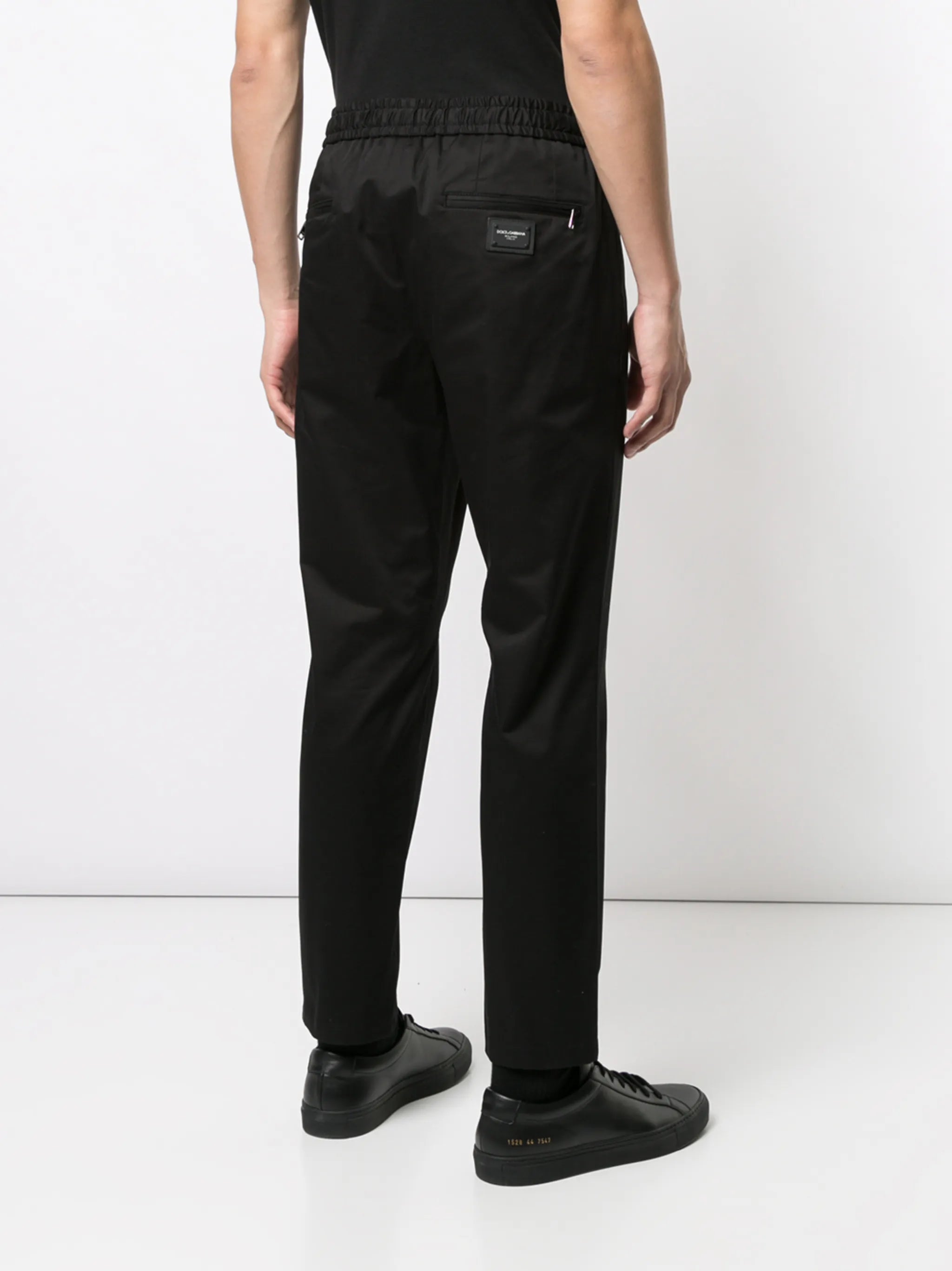 logo-tag track pants