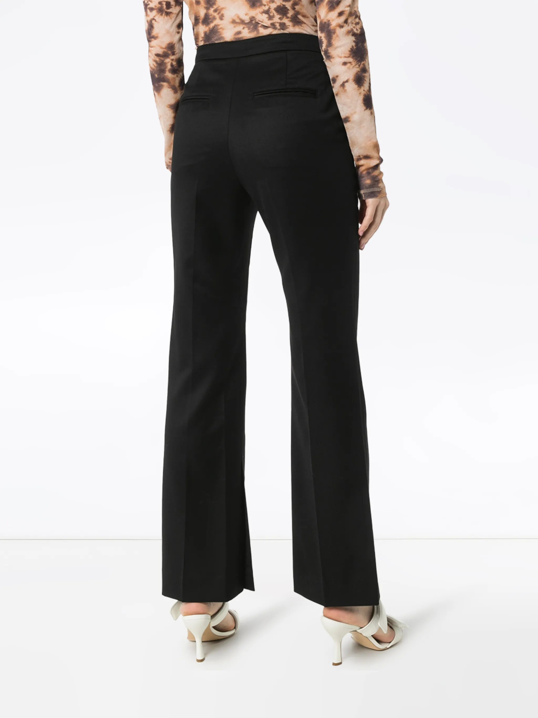 Summer flare trousers