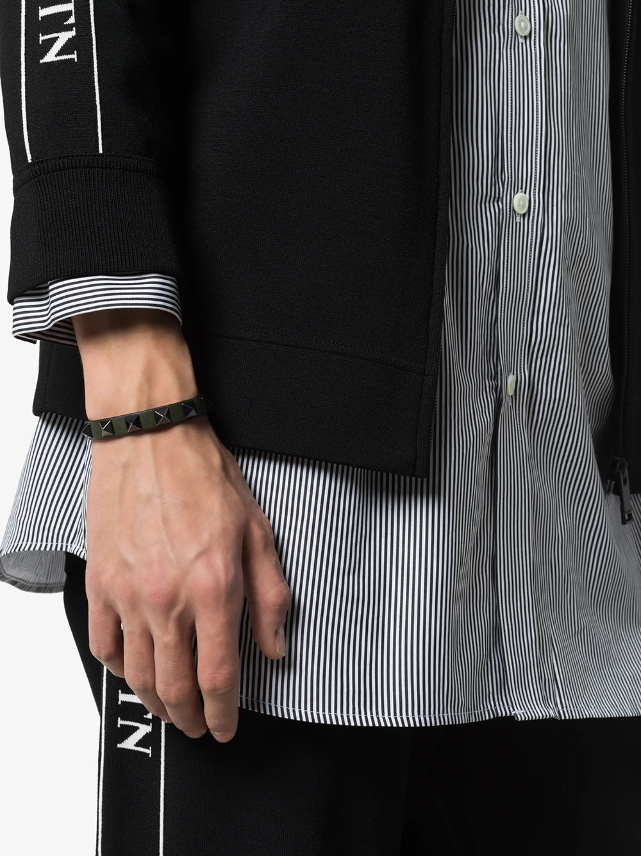 Rockstud buckle bracelet