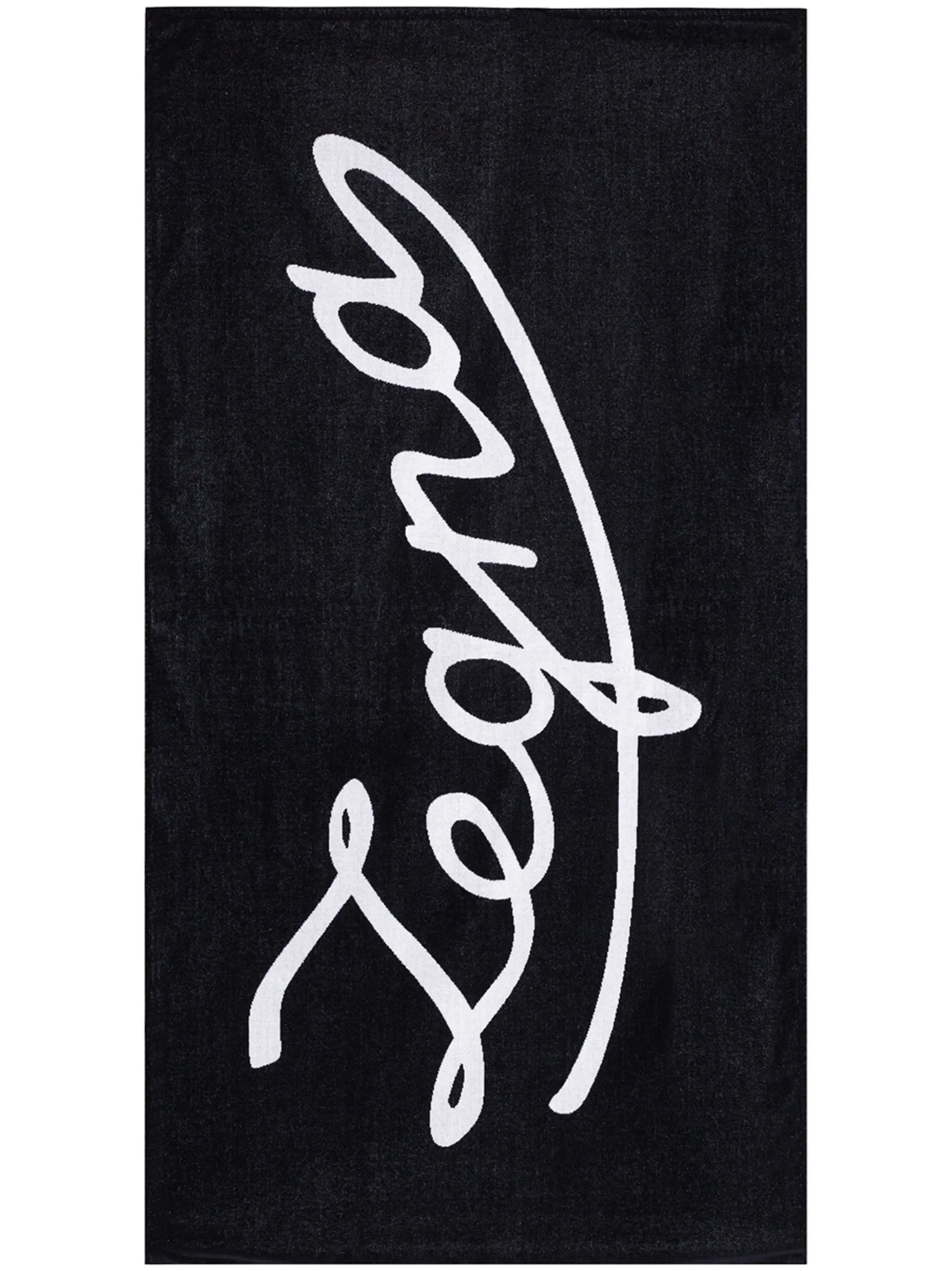 logo beach towel