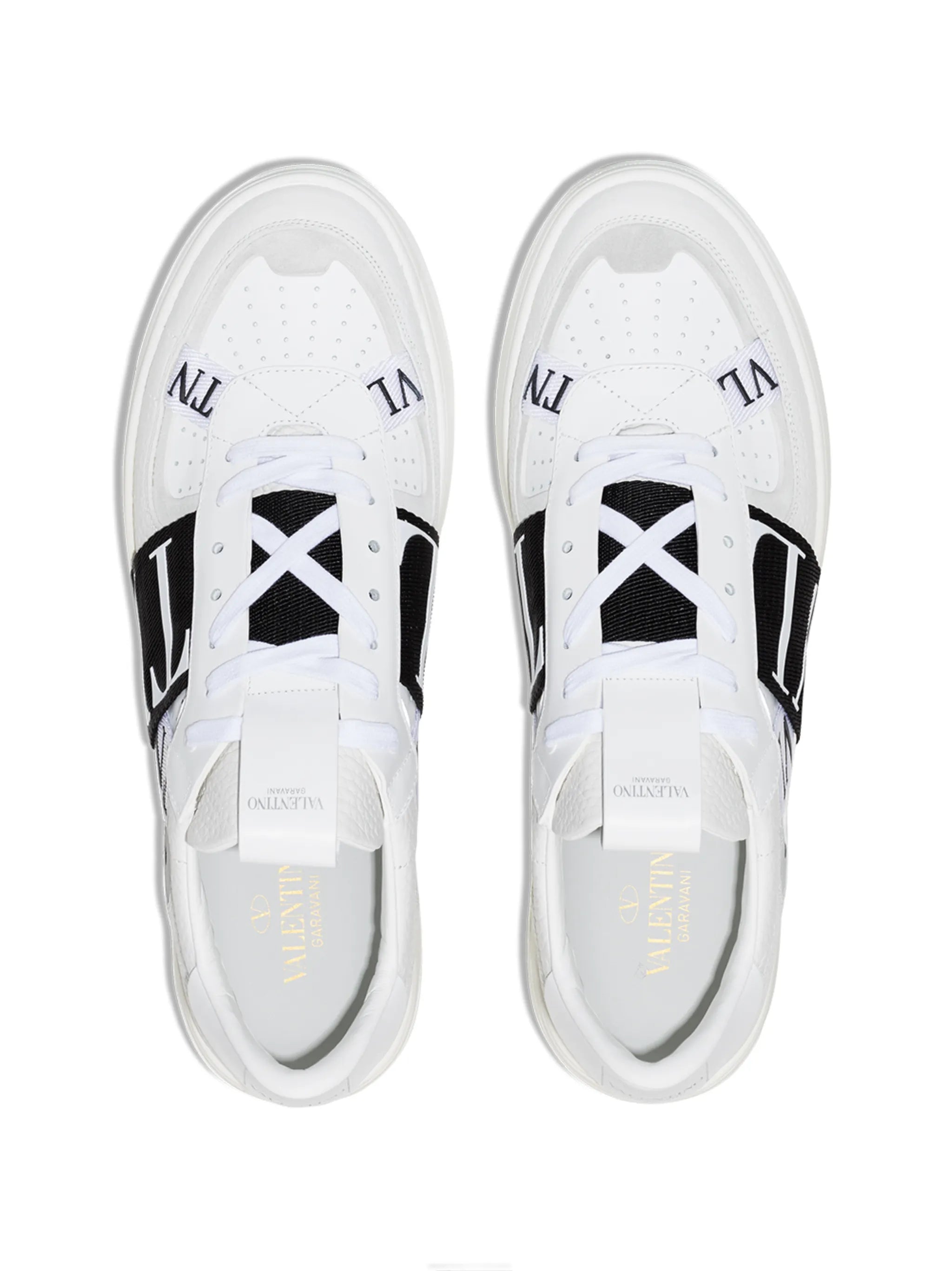 VL7N logo-strap sneakers