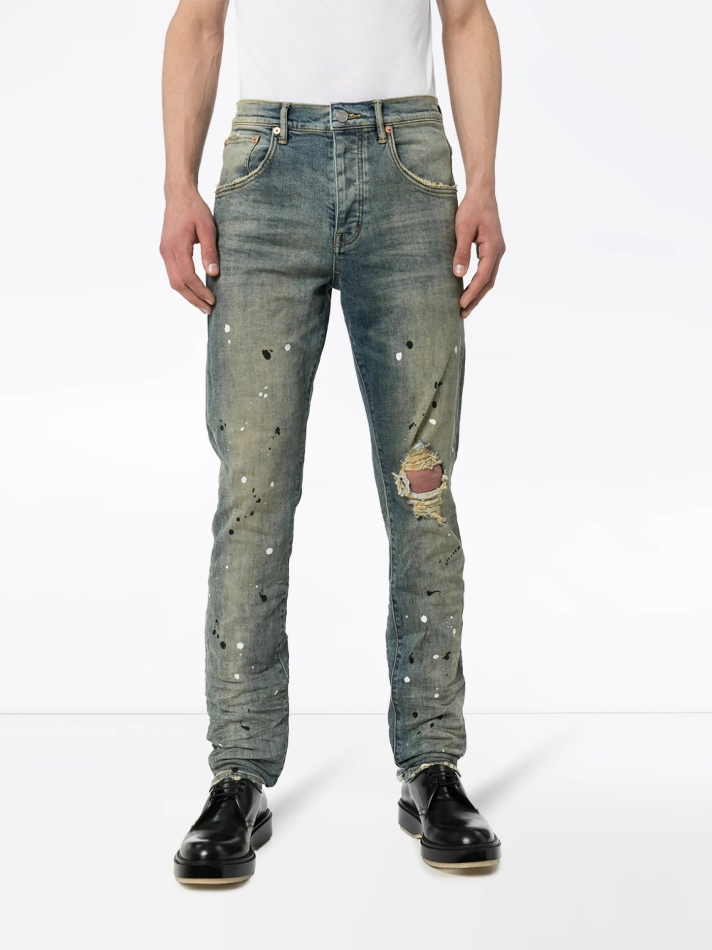 paint splatter jeans