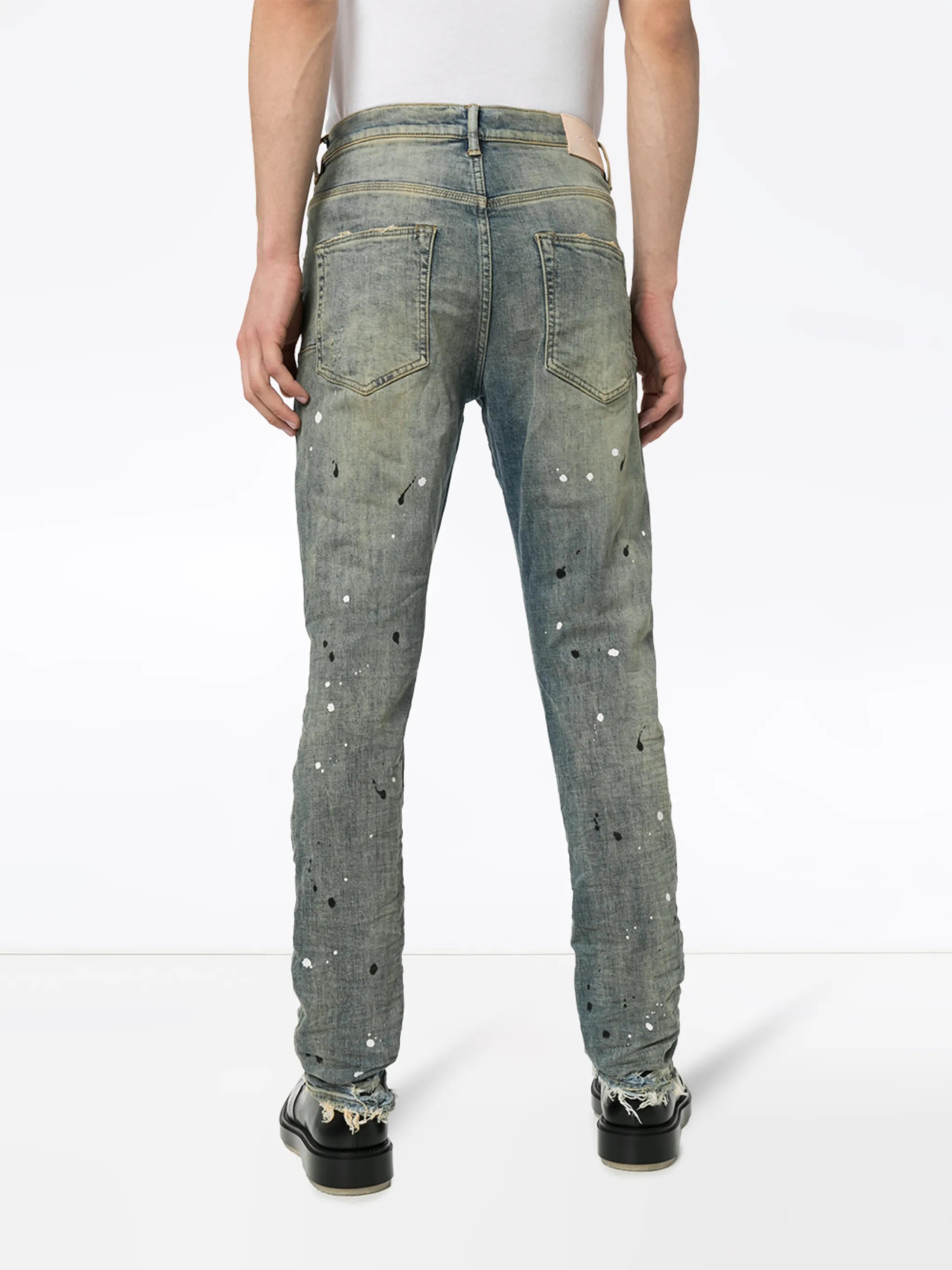 paint splatter jeans