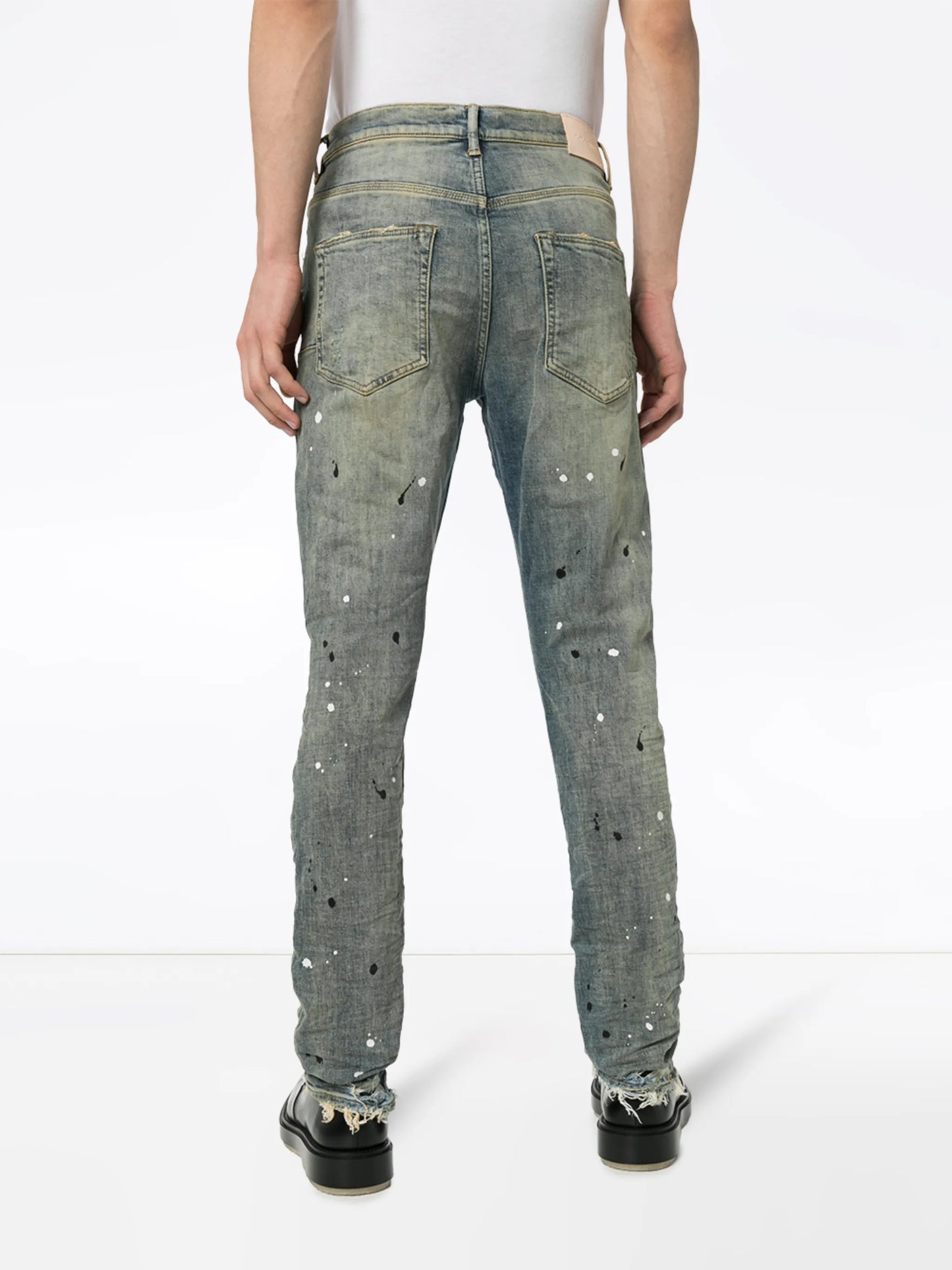 paint splatter jeans