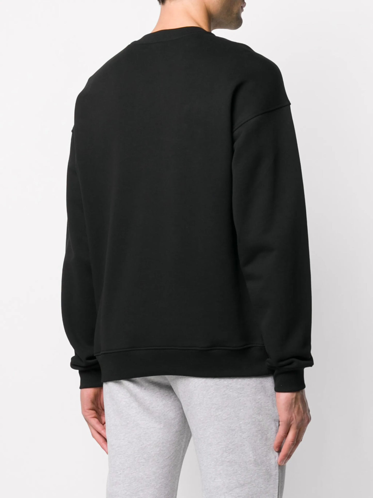 questions logo-print sweatshirt