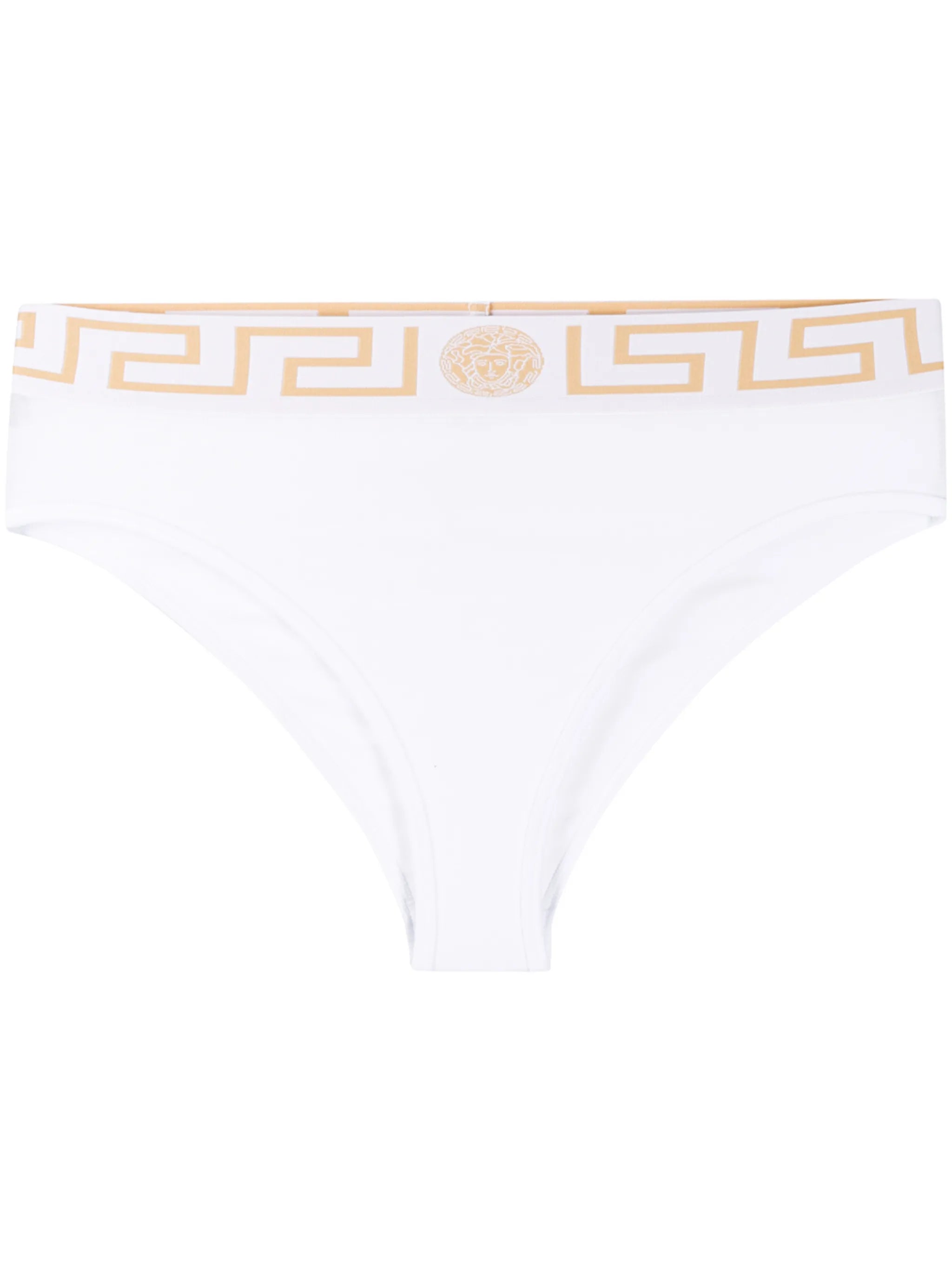 Greca Border high-waisted briefs