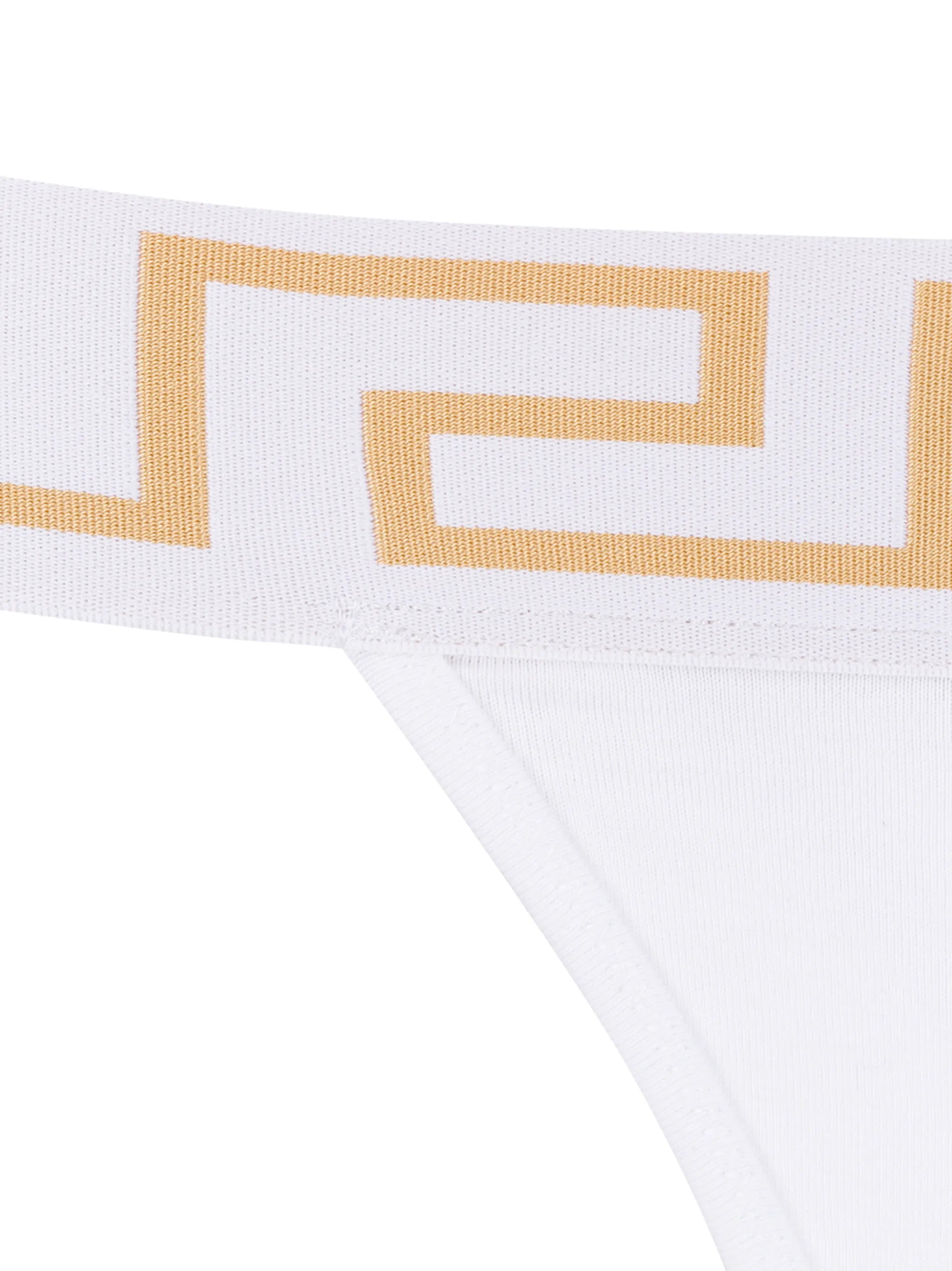 Greca Border thong