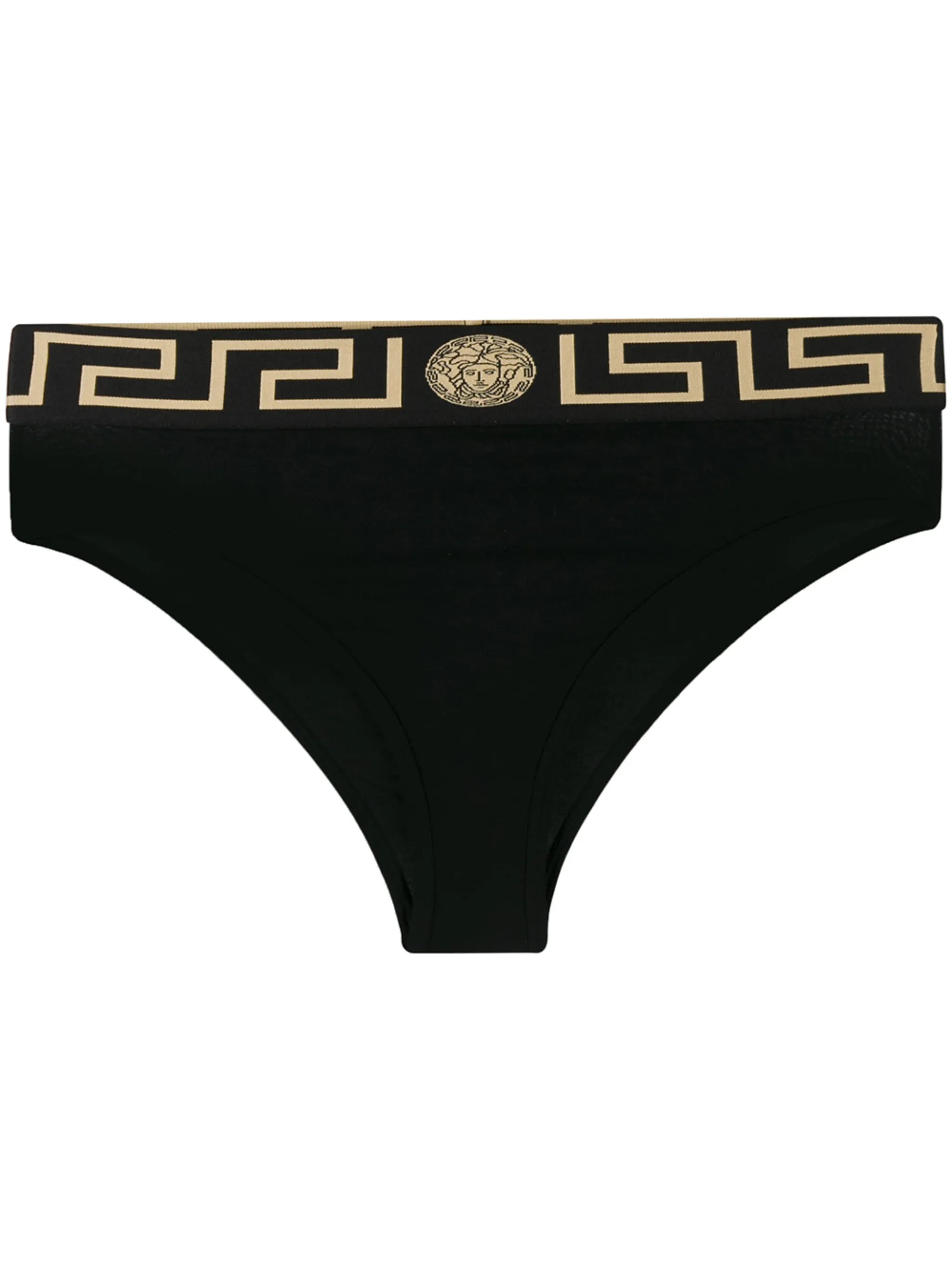 Greca Border high-waisted briefs
