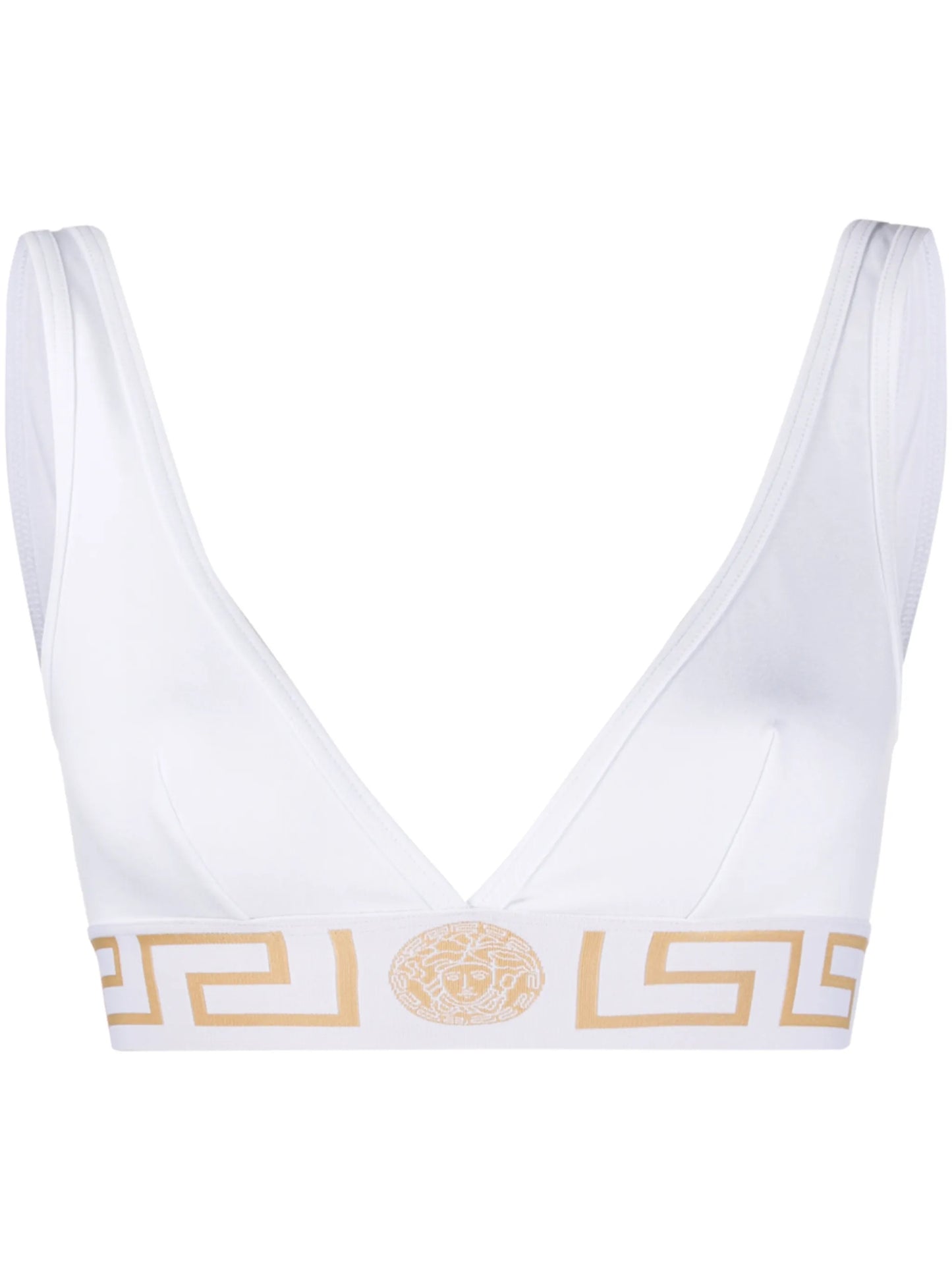 Greca Border triangle bralette