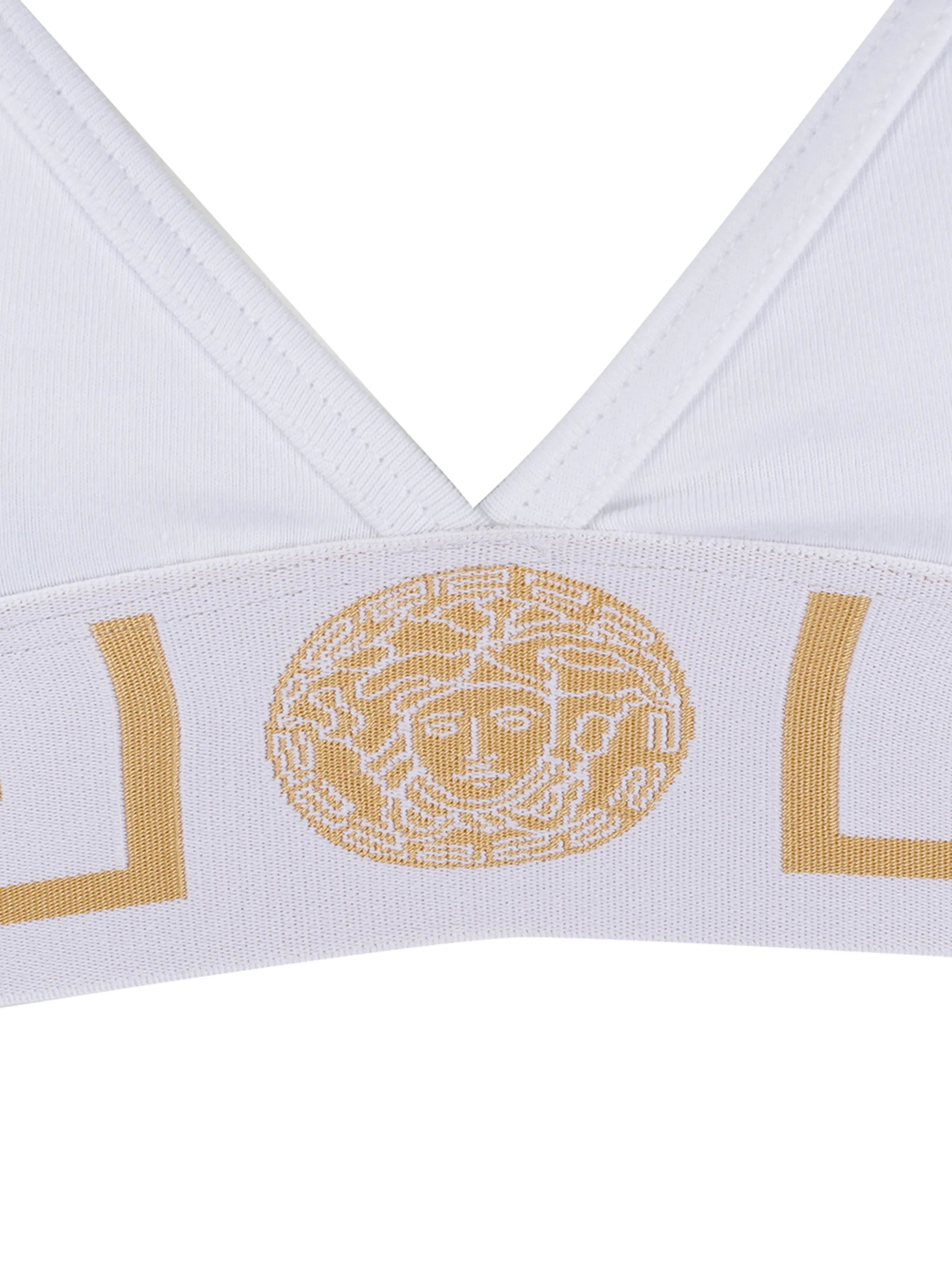 Greca Border triangle bralette