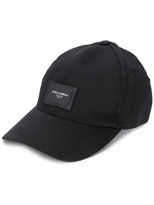logo-tag baseball cap