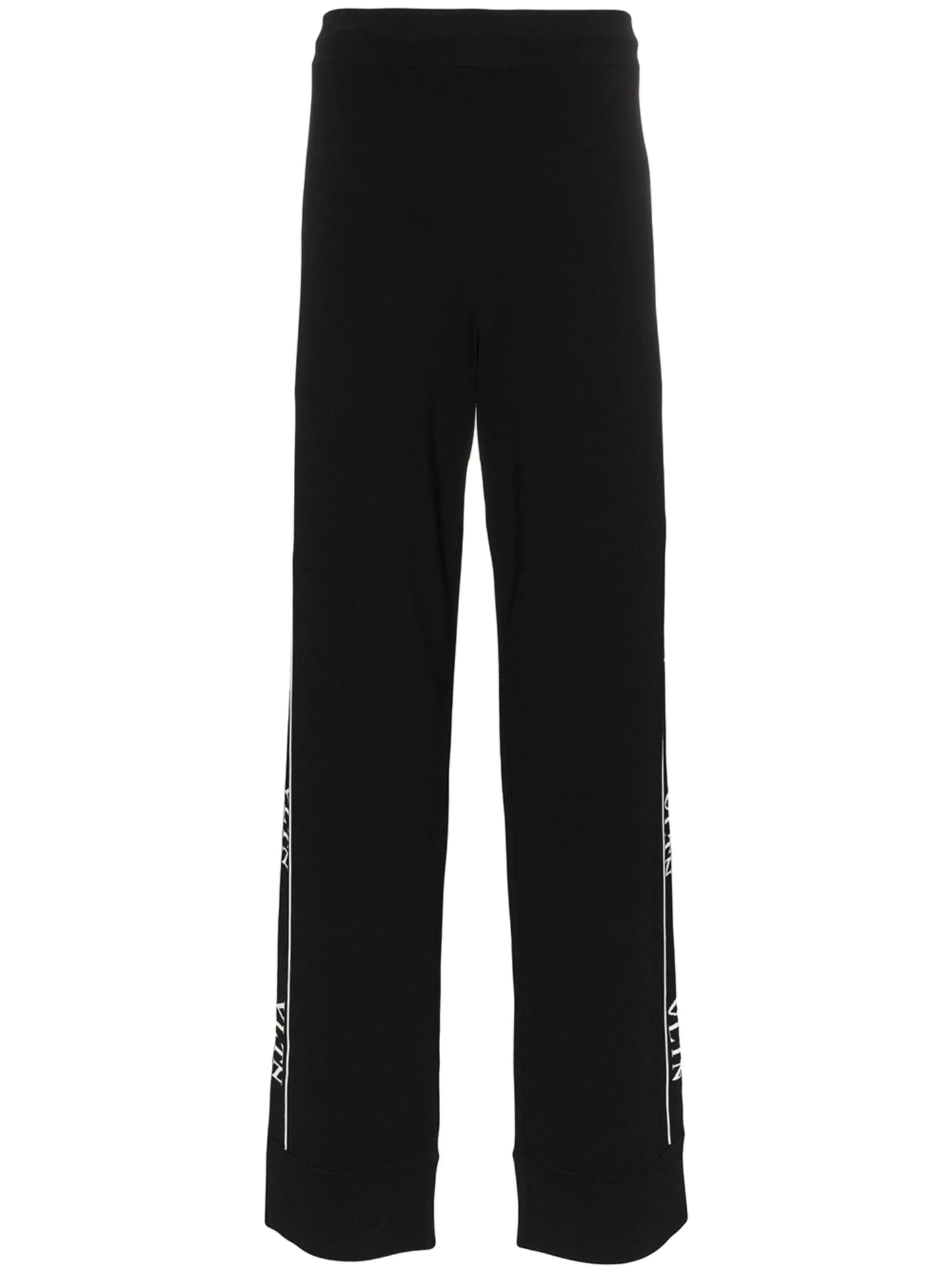 logo-tape track pants
