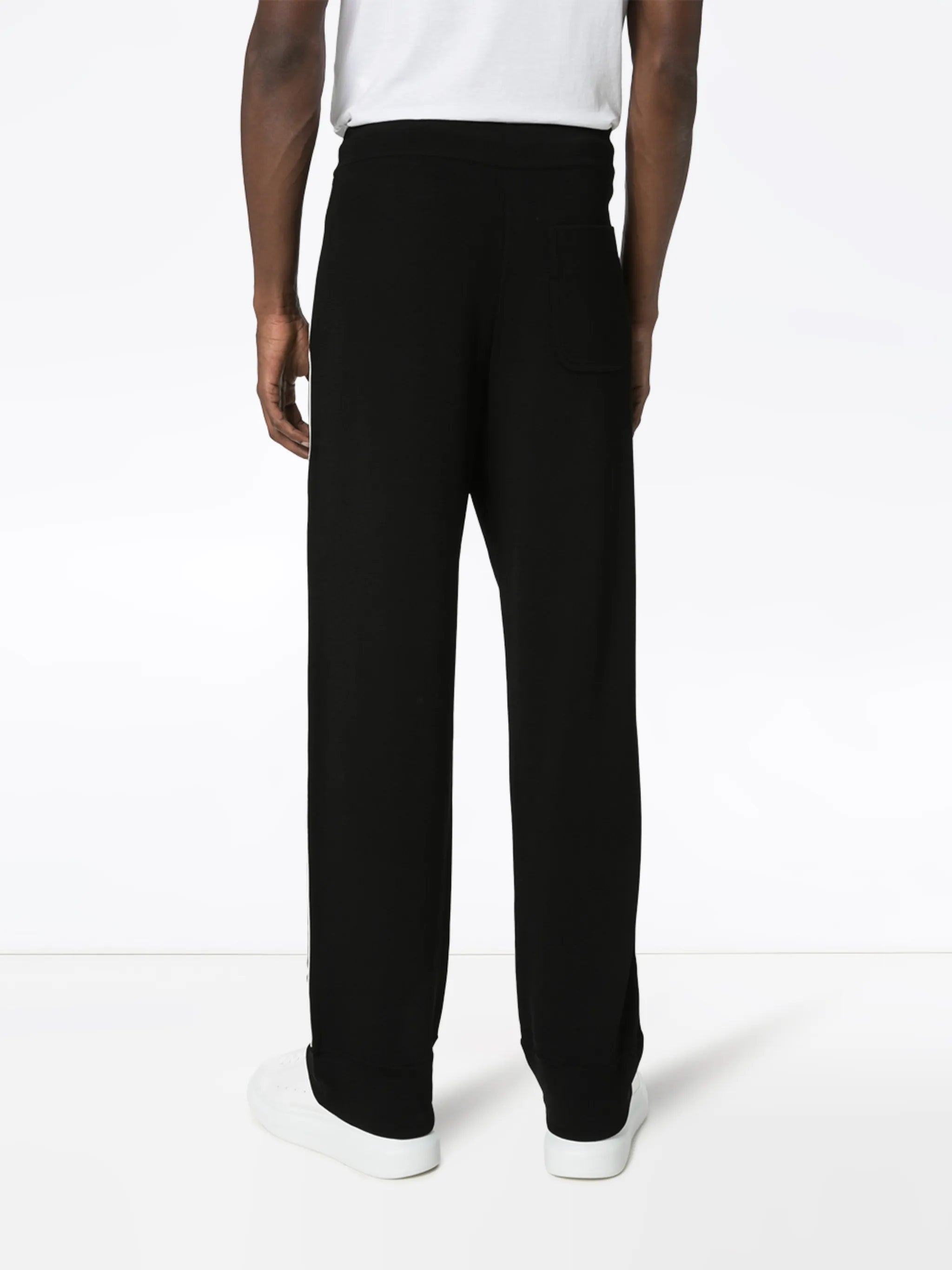 logo-tape track pants