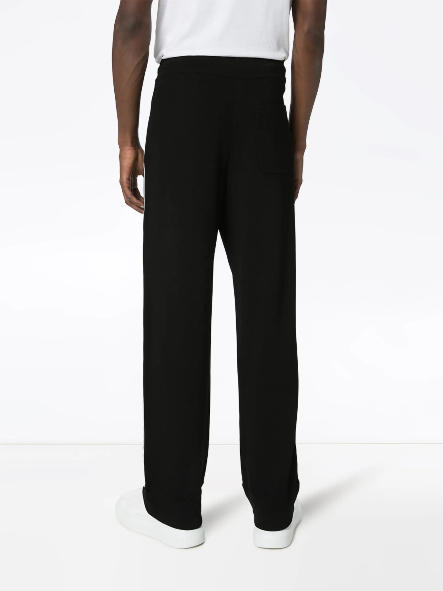 logo-tape track pants