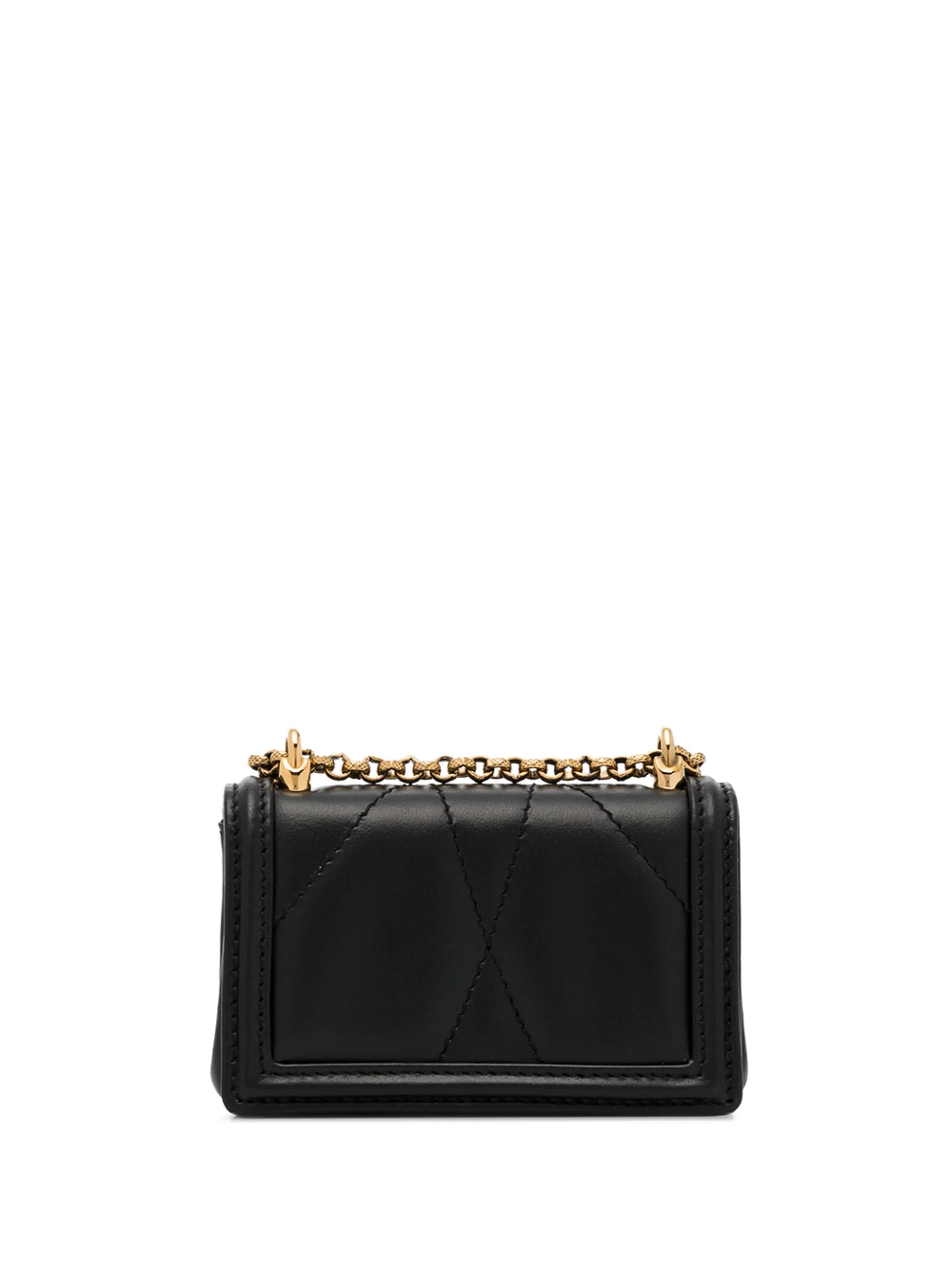 micro Devotion quilted crossbody bag